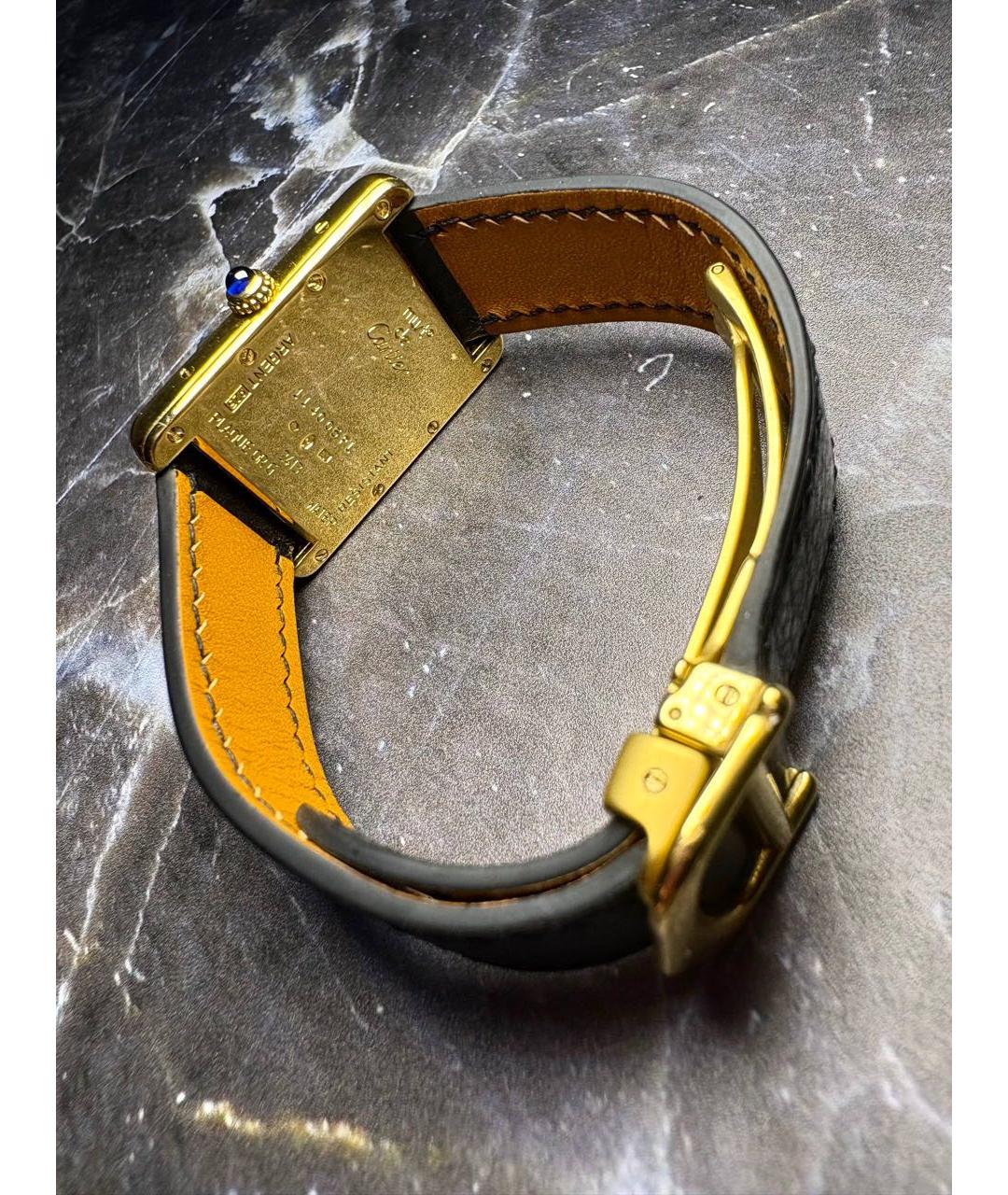 CARTIER Золотые часы, фото 3