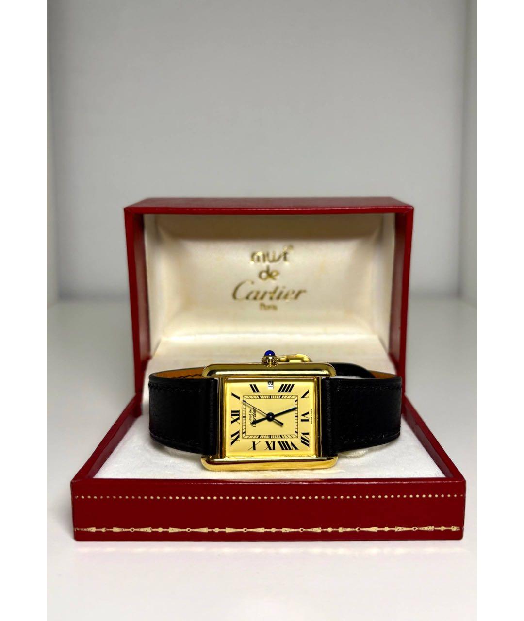 CARTIER Золотые часы, фото 2