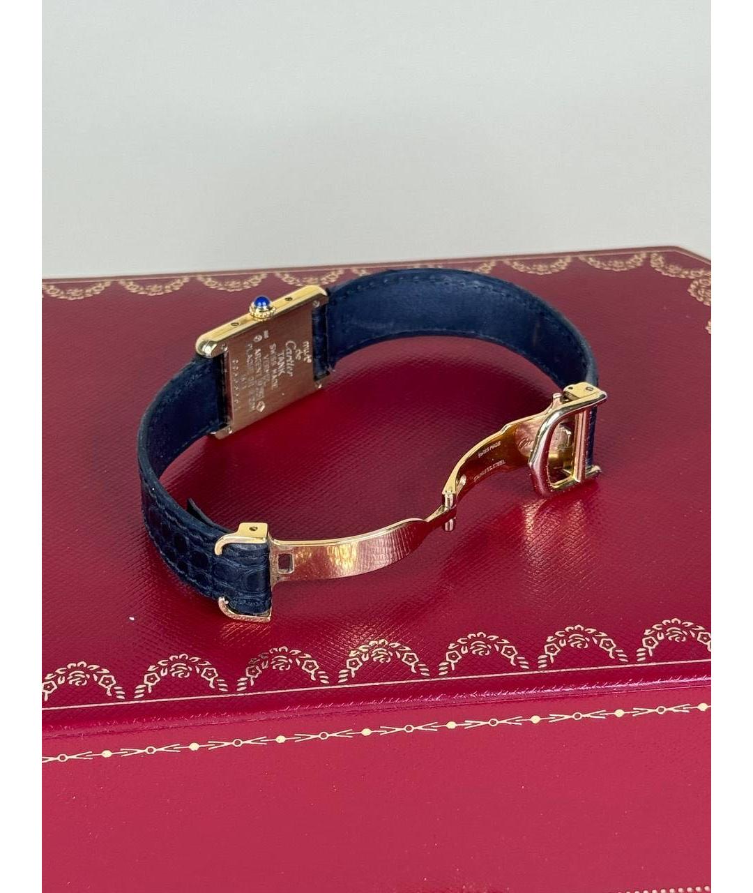CARTIER Золотые часы, фото 5