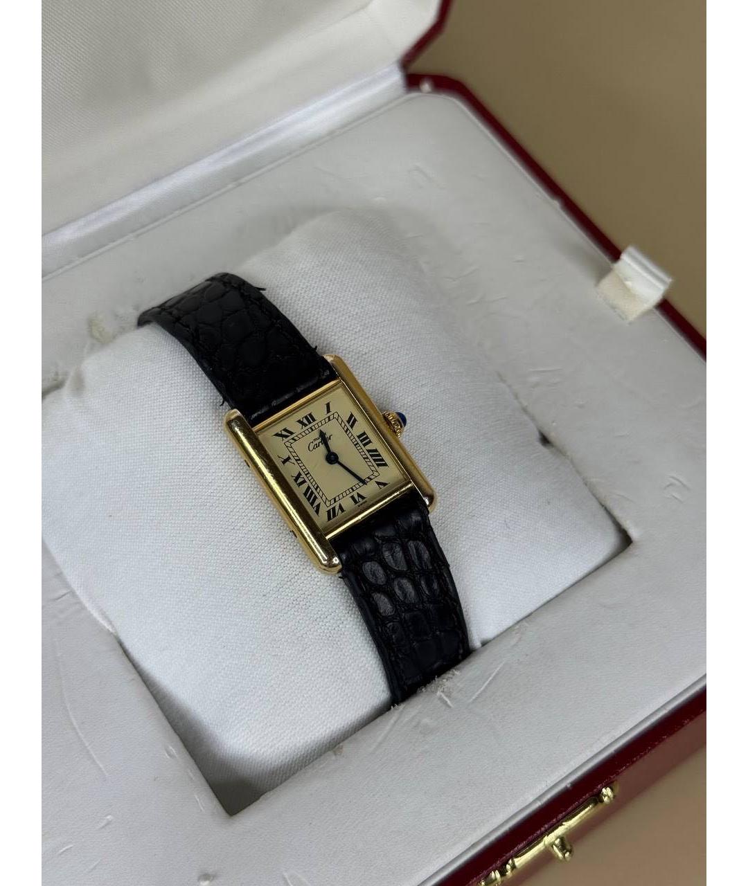 CARTIER Золотые часы, фото 3