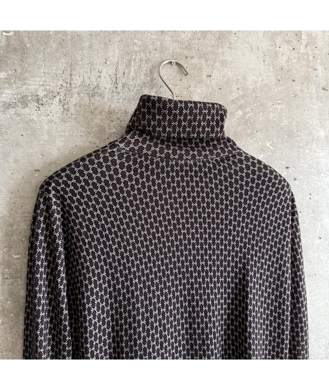 DOLCE&GABBANA Бордовая шерстяная водолазка, фото 4