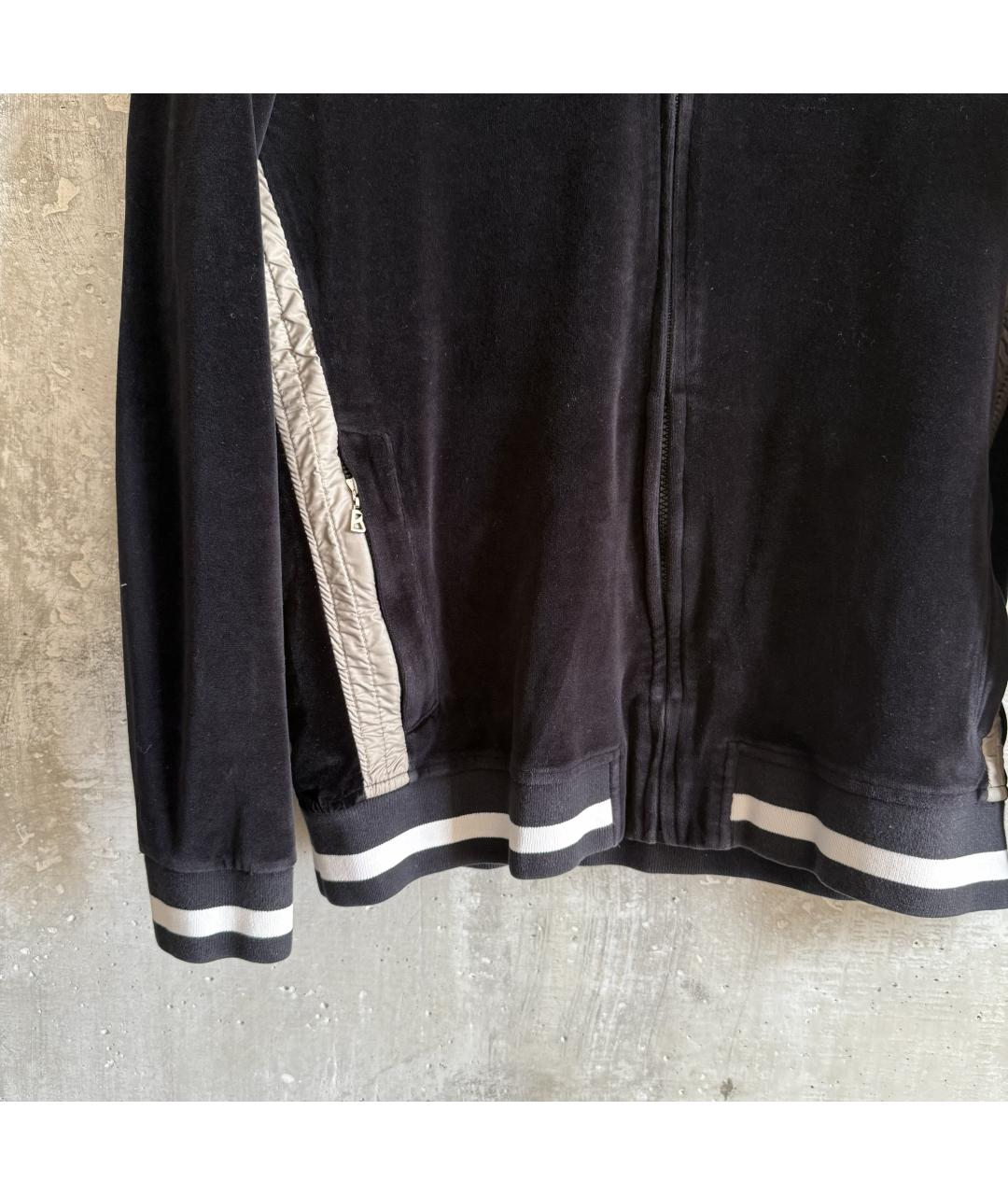 BOGNER Черный хлопковый спортивный костюм, фото 6