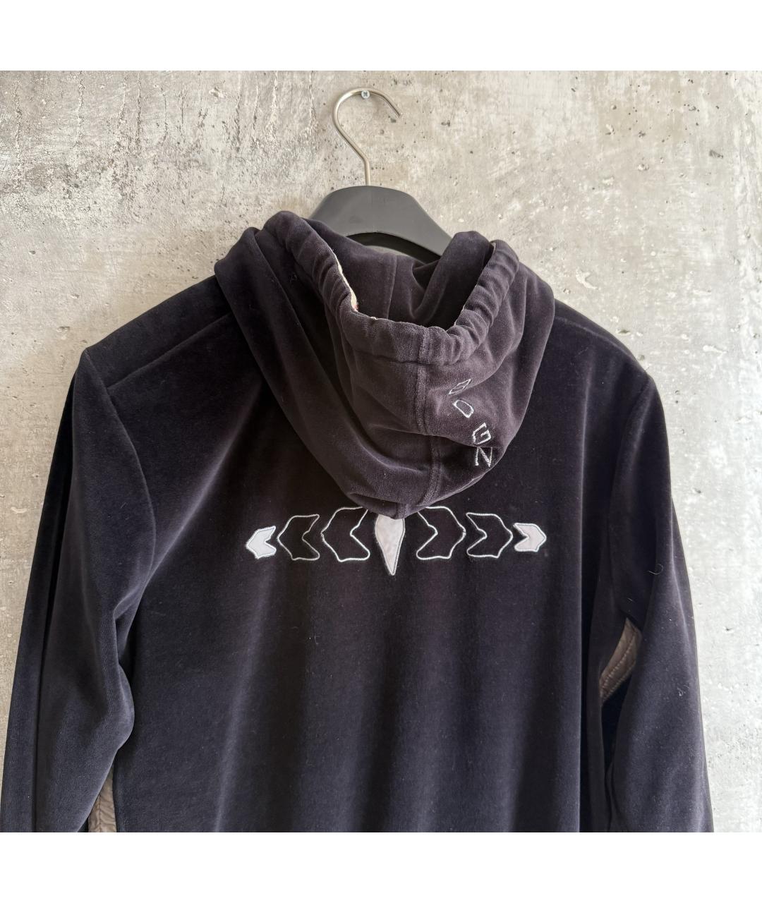 BOGNER Черный хлопковый спортивный костюм, фото 3