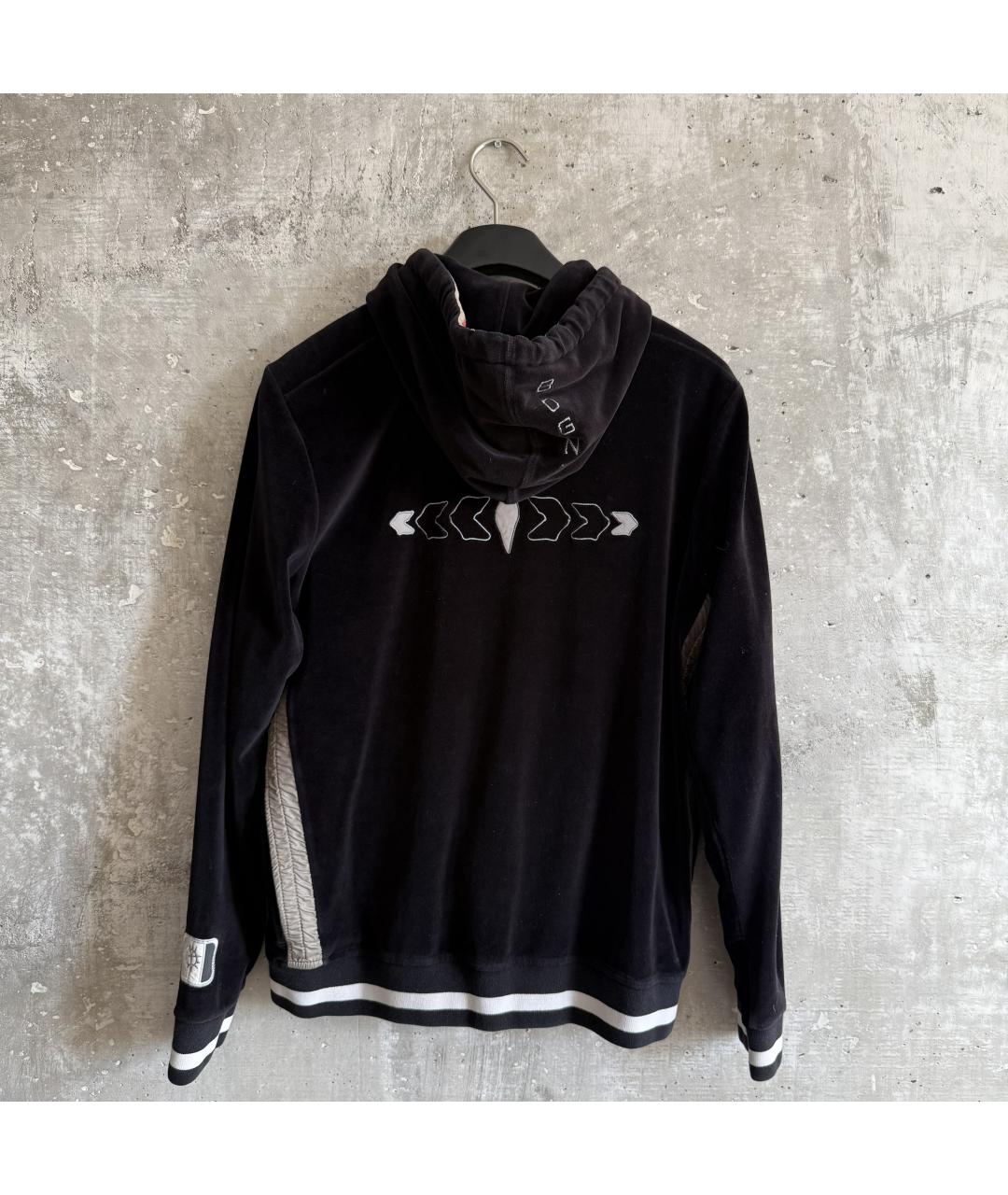 BOGNER Черный хлопковый спортивный костюм, фото 2