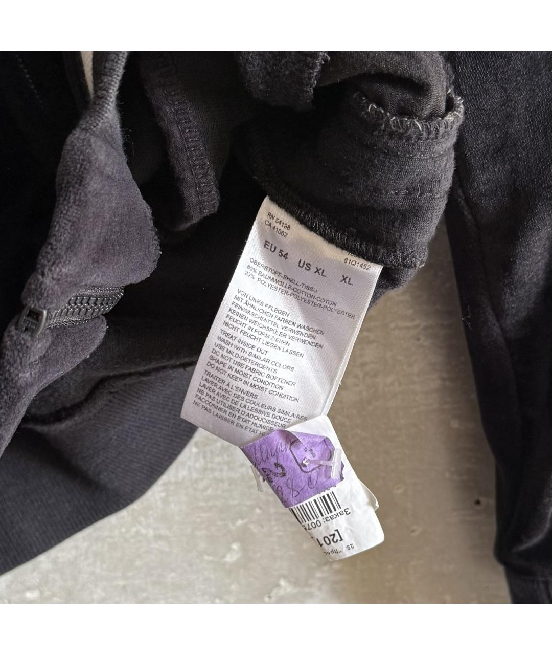 BOGNER Черный хлопковый спортивный костюм, фото 7