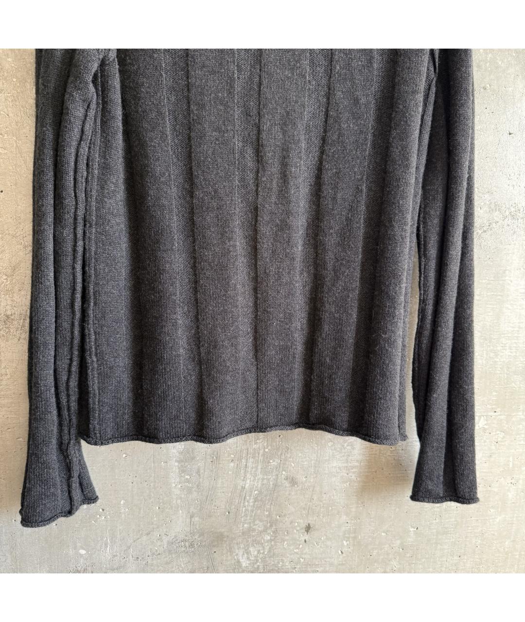 DOLCE&GABBANA Серый кашемировый кардиган, фото 4