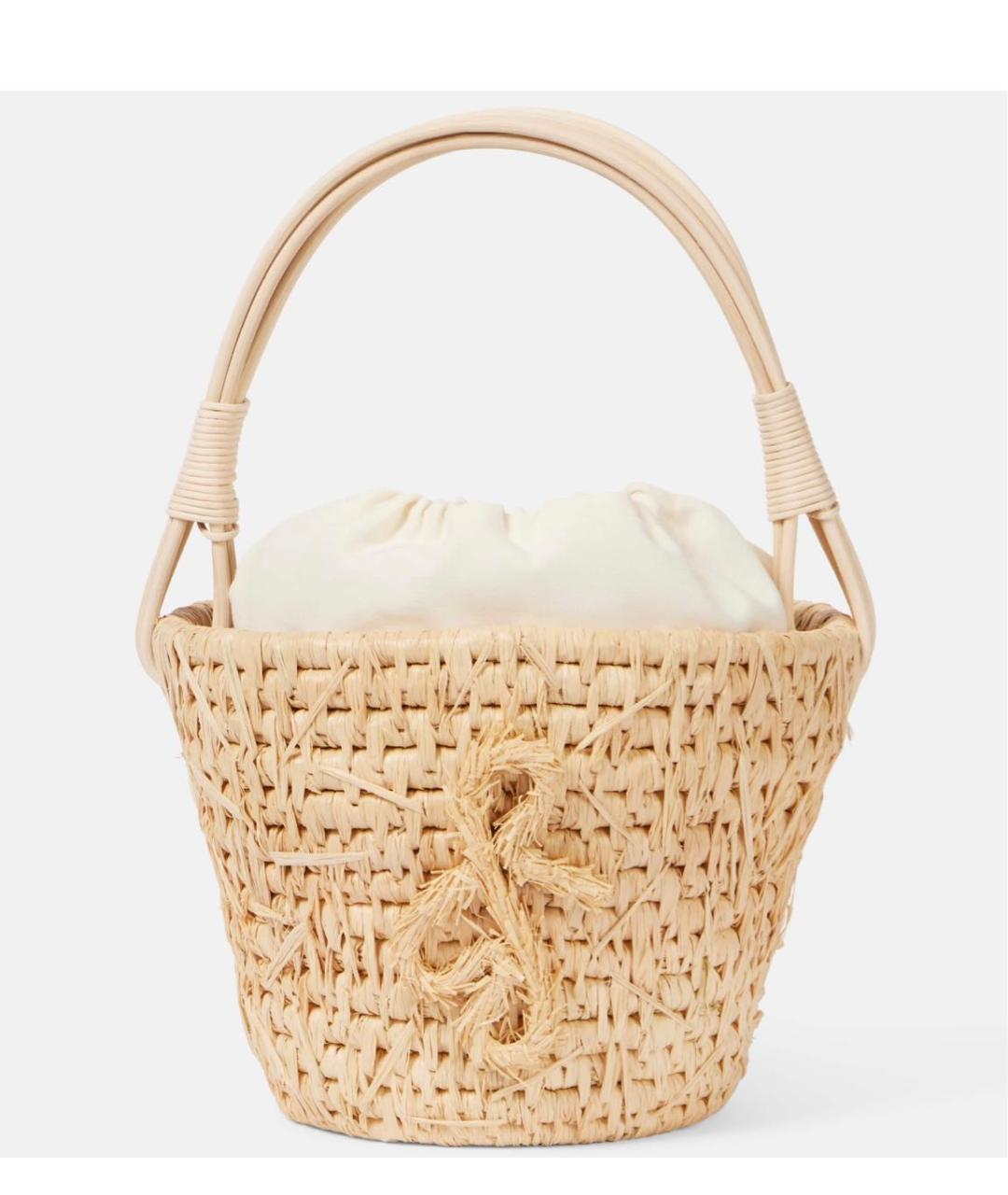 RUSLAN BAGINSKIY Бежевая пляжная сумка, фото 5