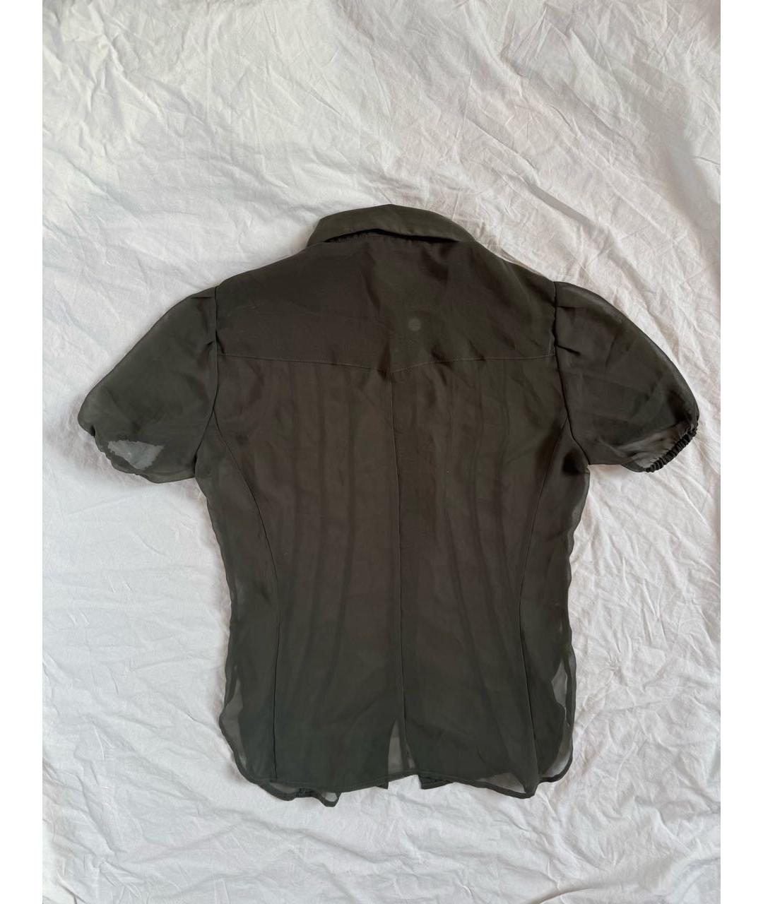 HUGO BOSS Хаки полиэстеровая блузы, фото 2