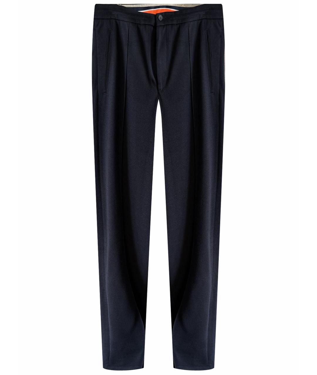 BOGNER Синие полиэстеровые повседневные брюки, фото 1