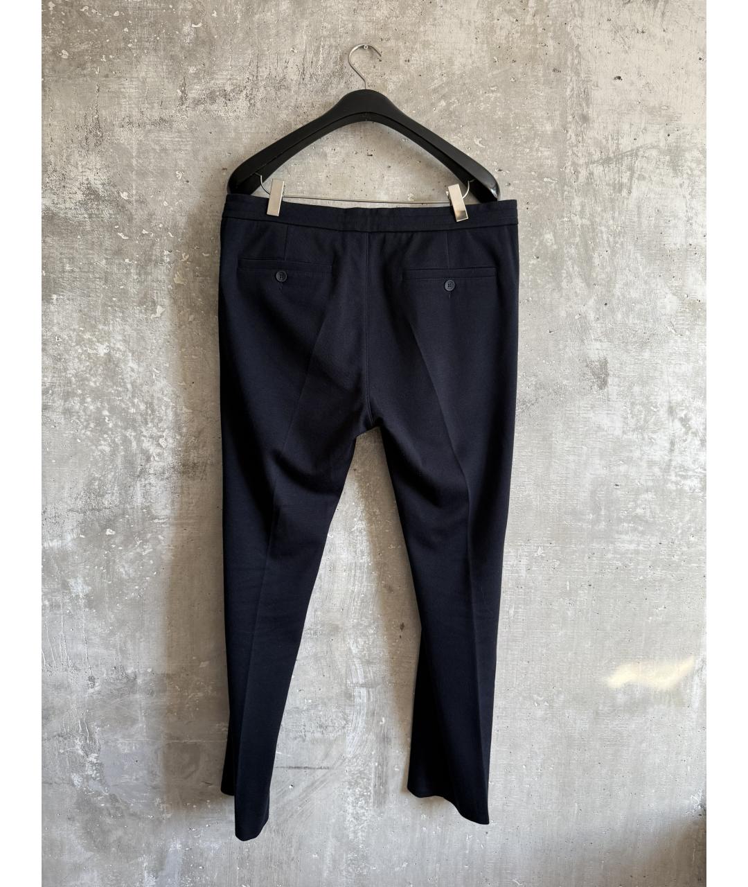 BOGNER Синие полиэстеровые повседневные брюки, фото 3