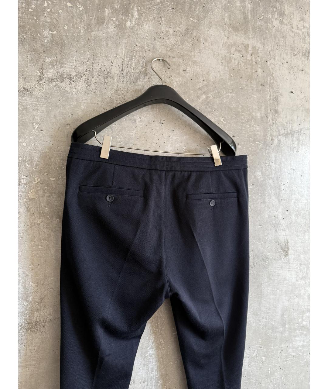 BOGNER Синие полиэстеровые повседневные брюки, фото 4