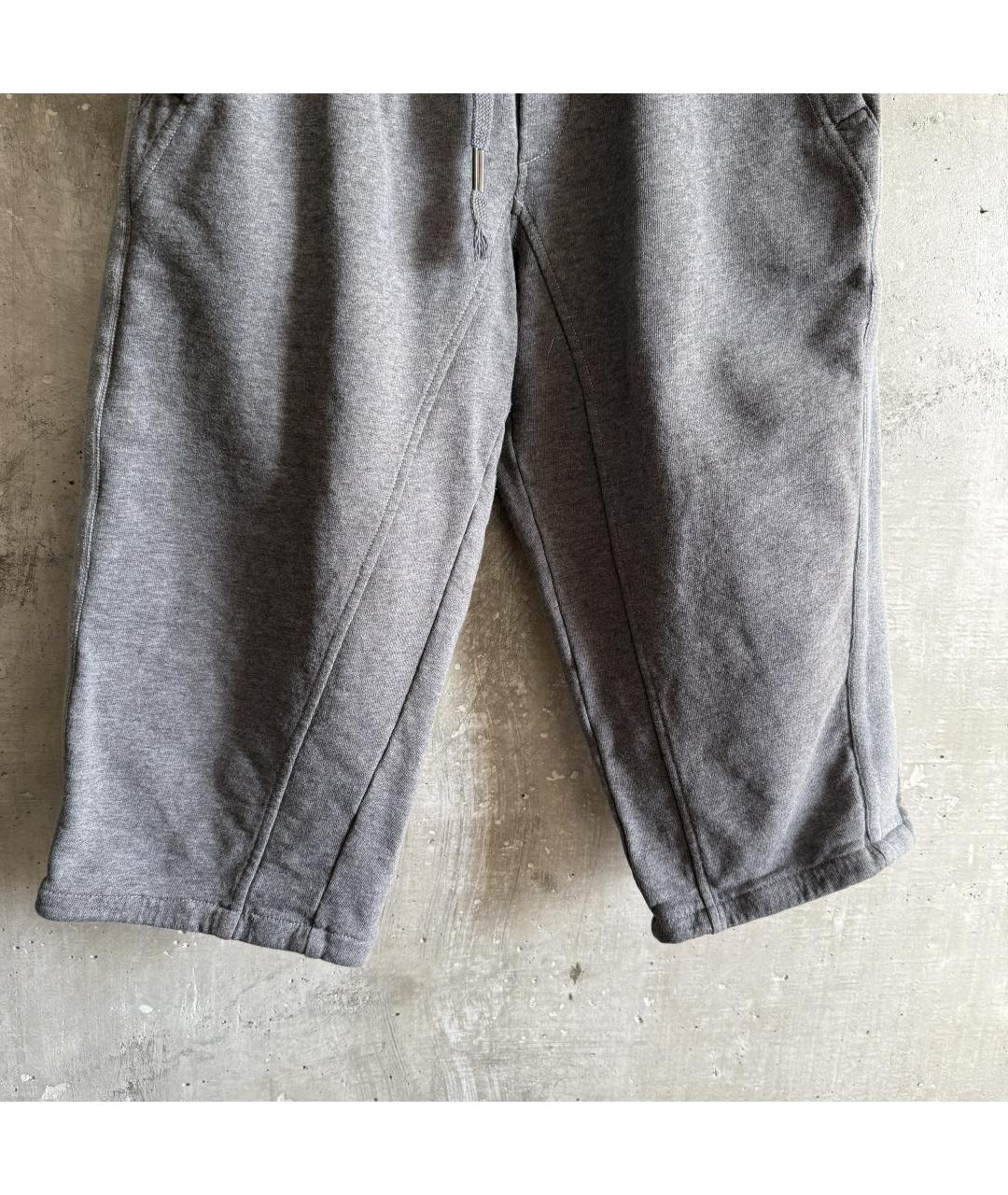 DOLCE&GABBANA Серые хлопковые шорты, фото 5