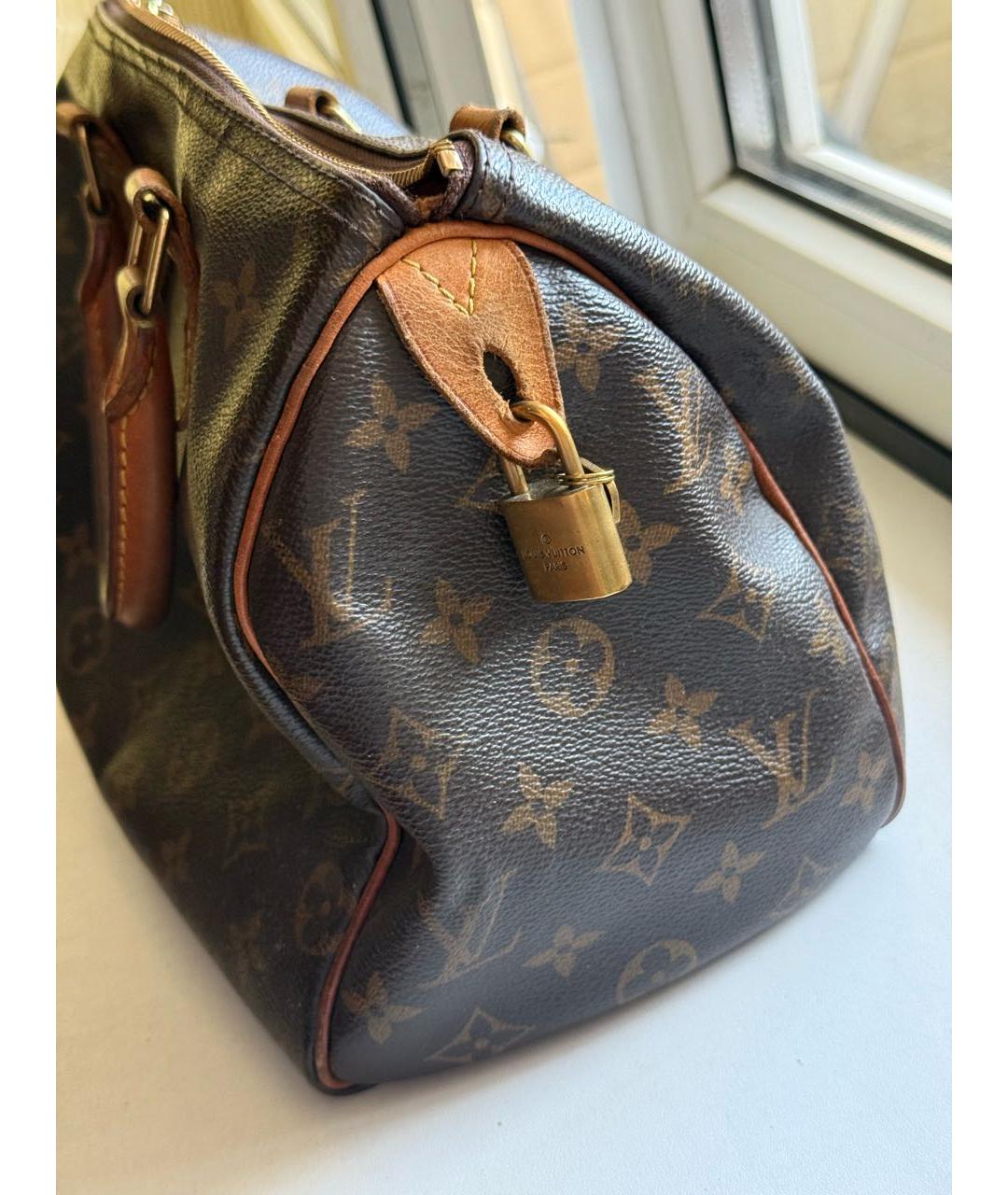 LOUIS VUITTON Коричневая сумка тоут, фото 2