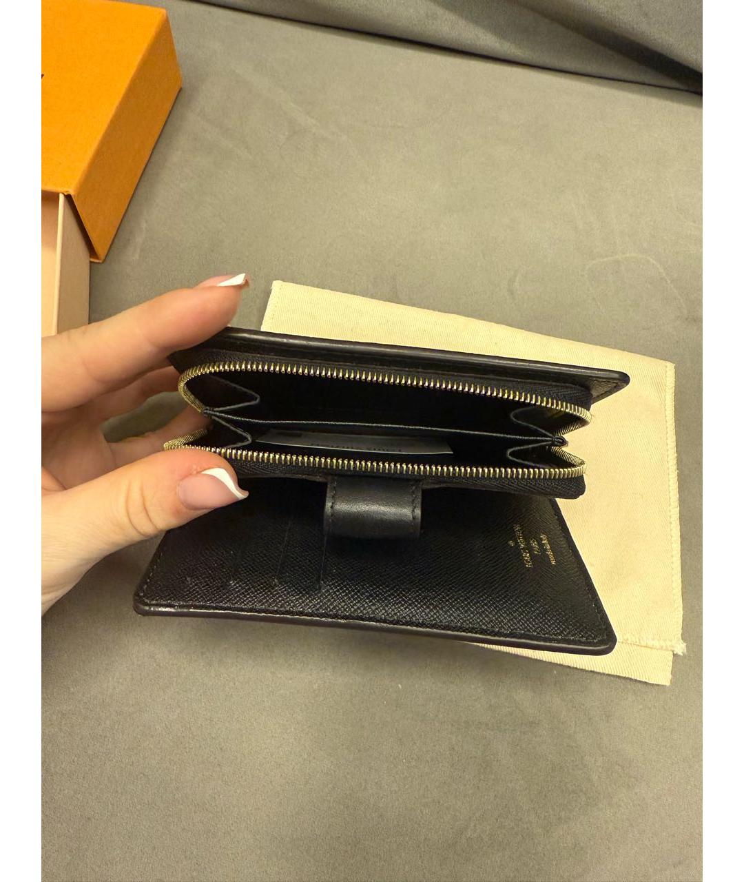 LOUIS VUITTON Коричневый кошелек, фото 4