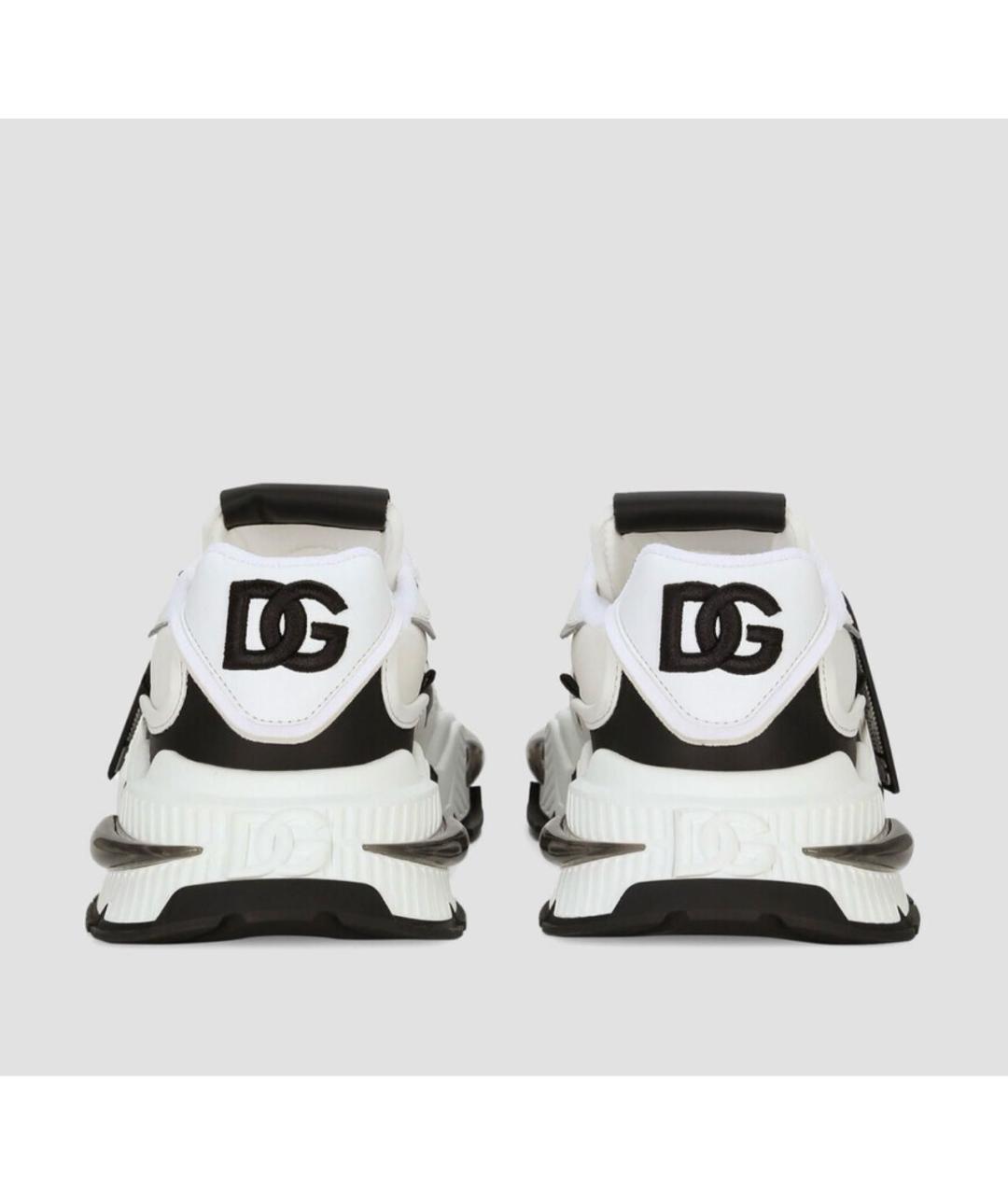 DOLCE&GABBANA Мульти текстильные низкие кроссовки / кеды, фото 4