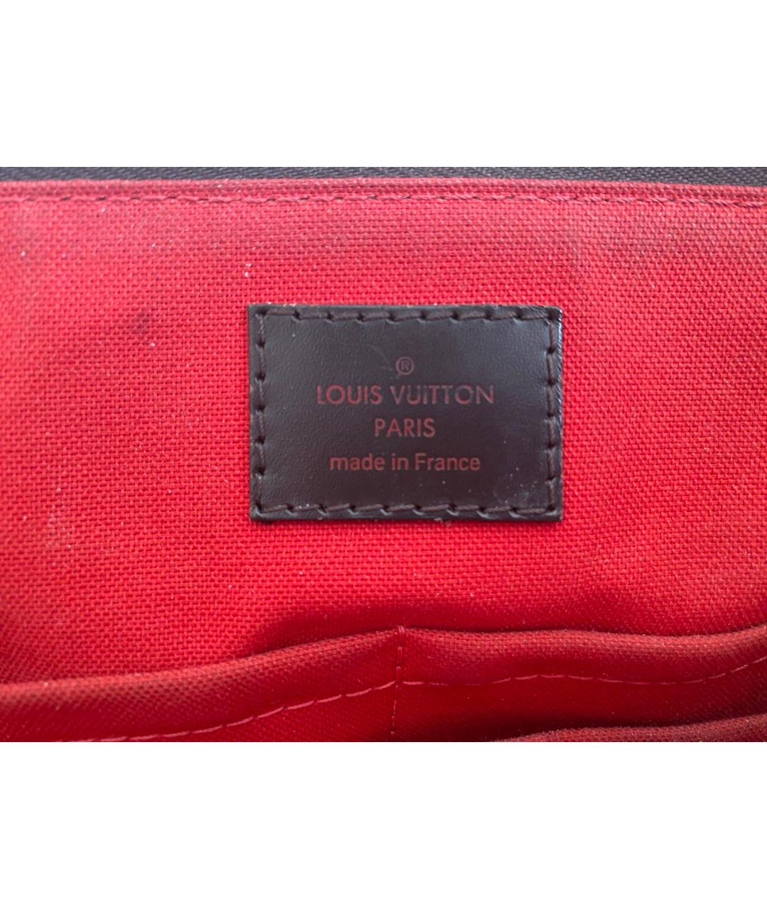 LOUIS VUITTON Коричневая сумка тоут, фото 6