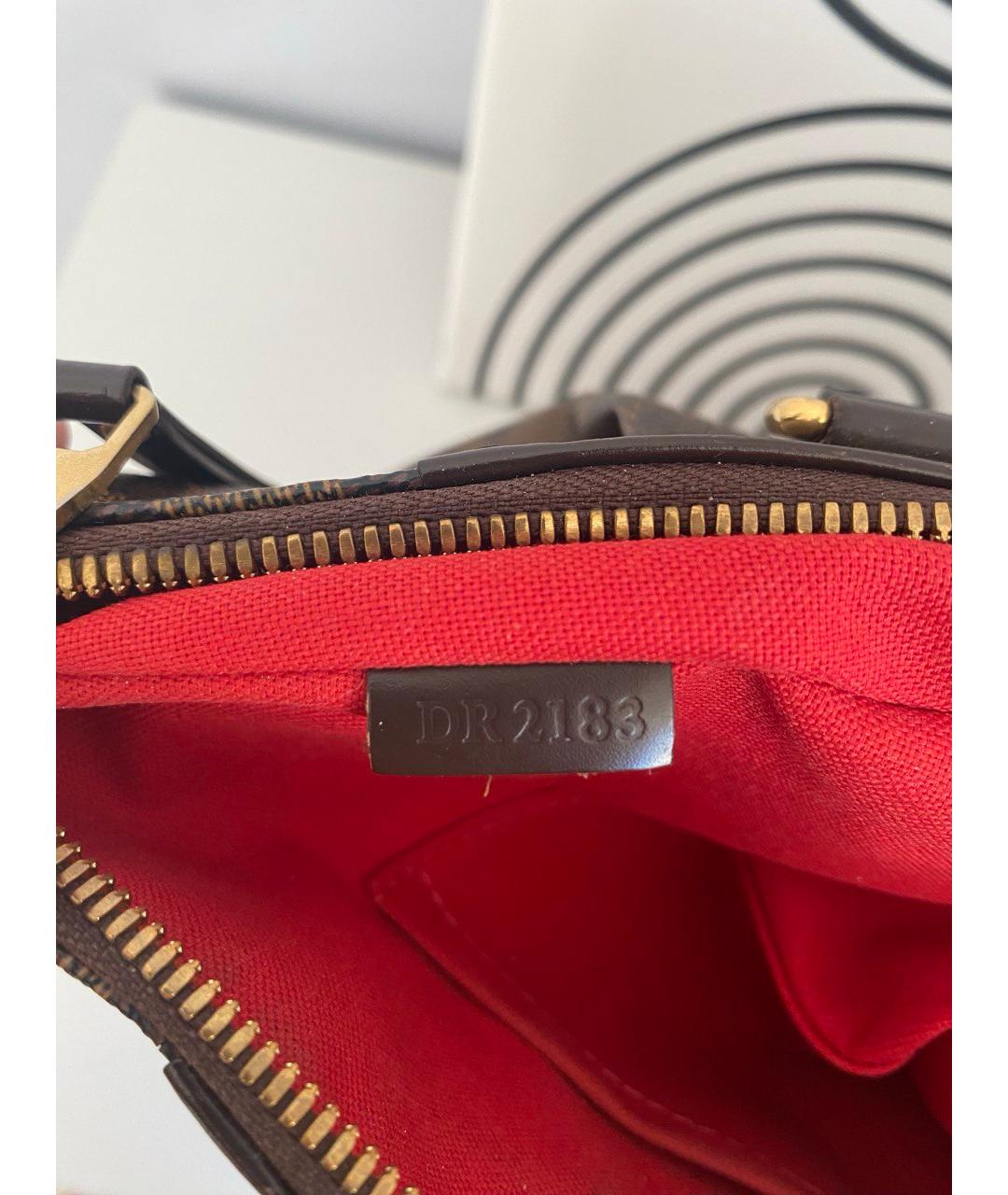 LOUIS VUITTON Коричневая сумка тоут, фото 7