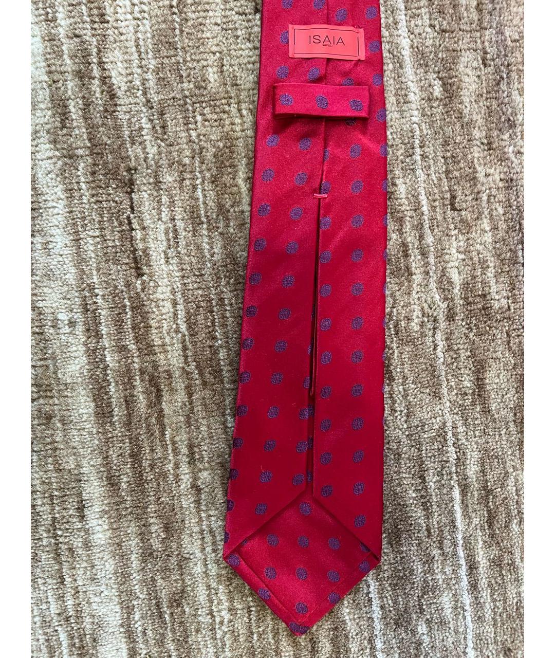 ISAIA Фуксия шелковый галстук, фото 3