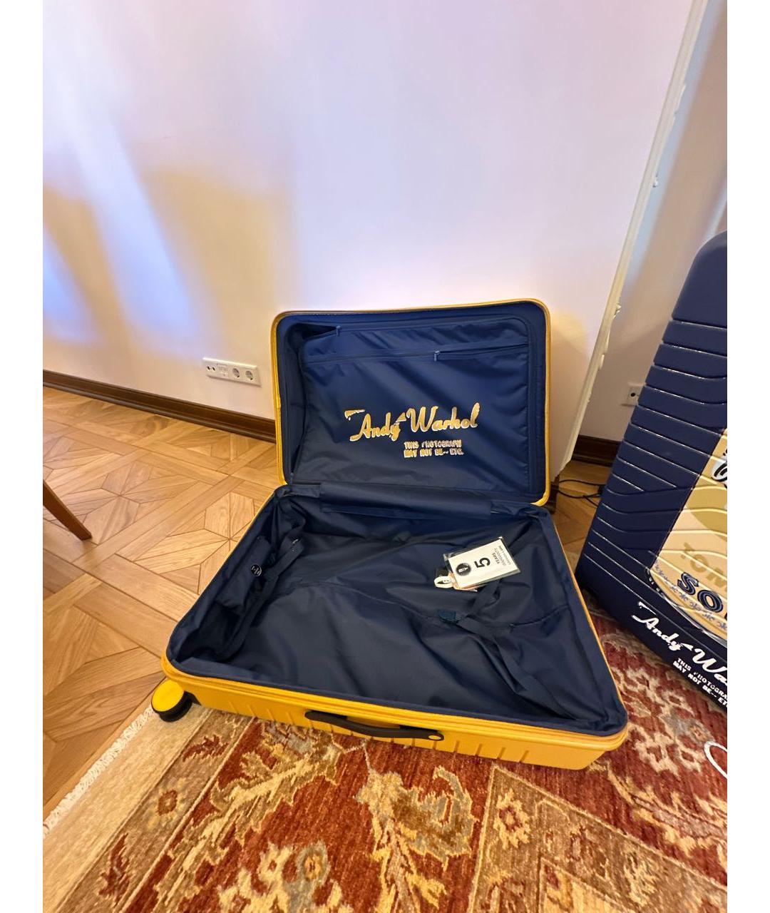 BRIC'S Желтый чемодан, фото 4