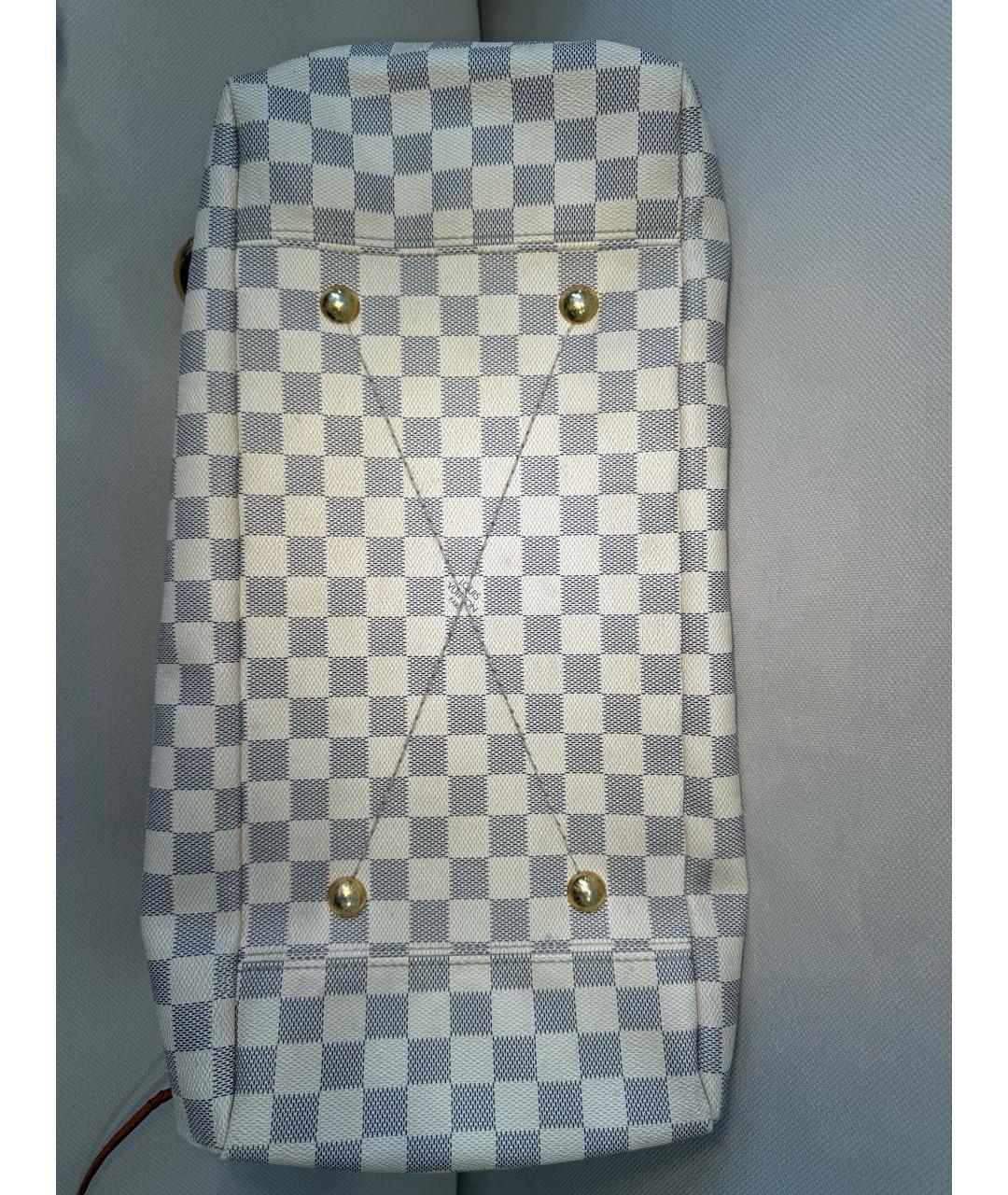 LOUIS VUITTON Белая сумка тоут, фото 5