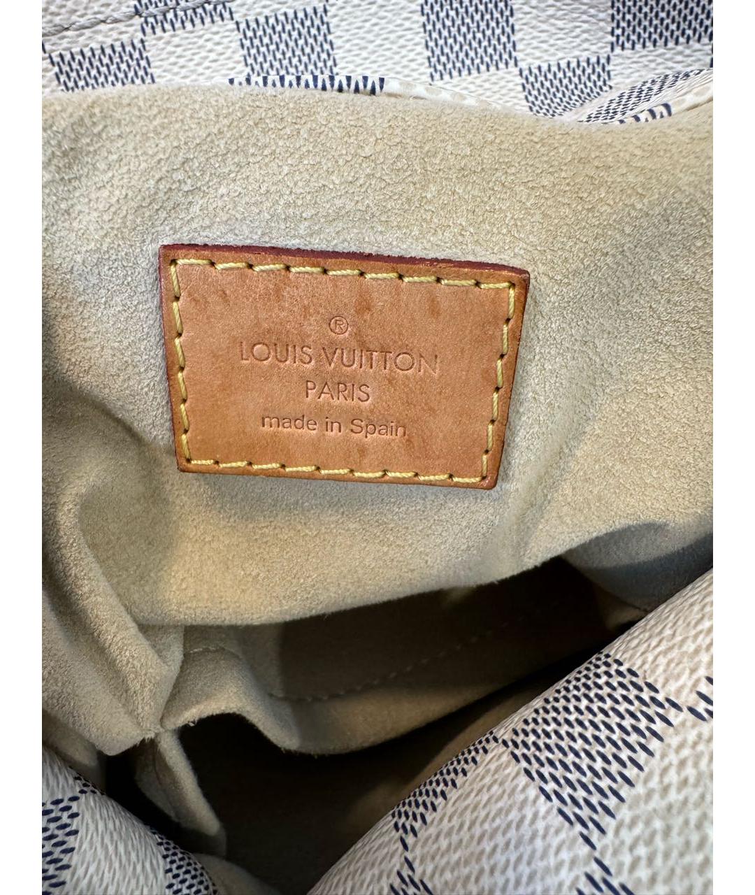 LOUIS VUITTON Белая сумка тоут, фото 7