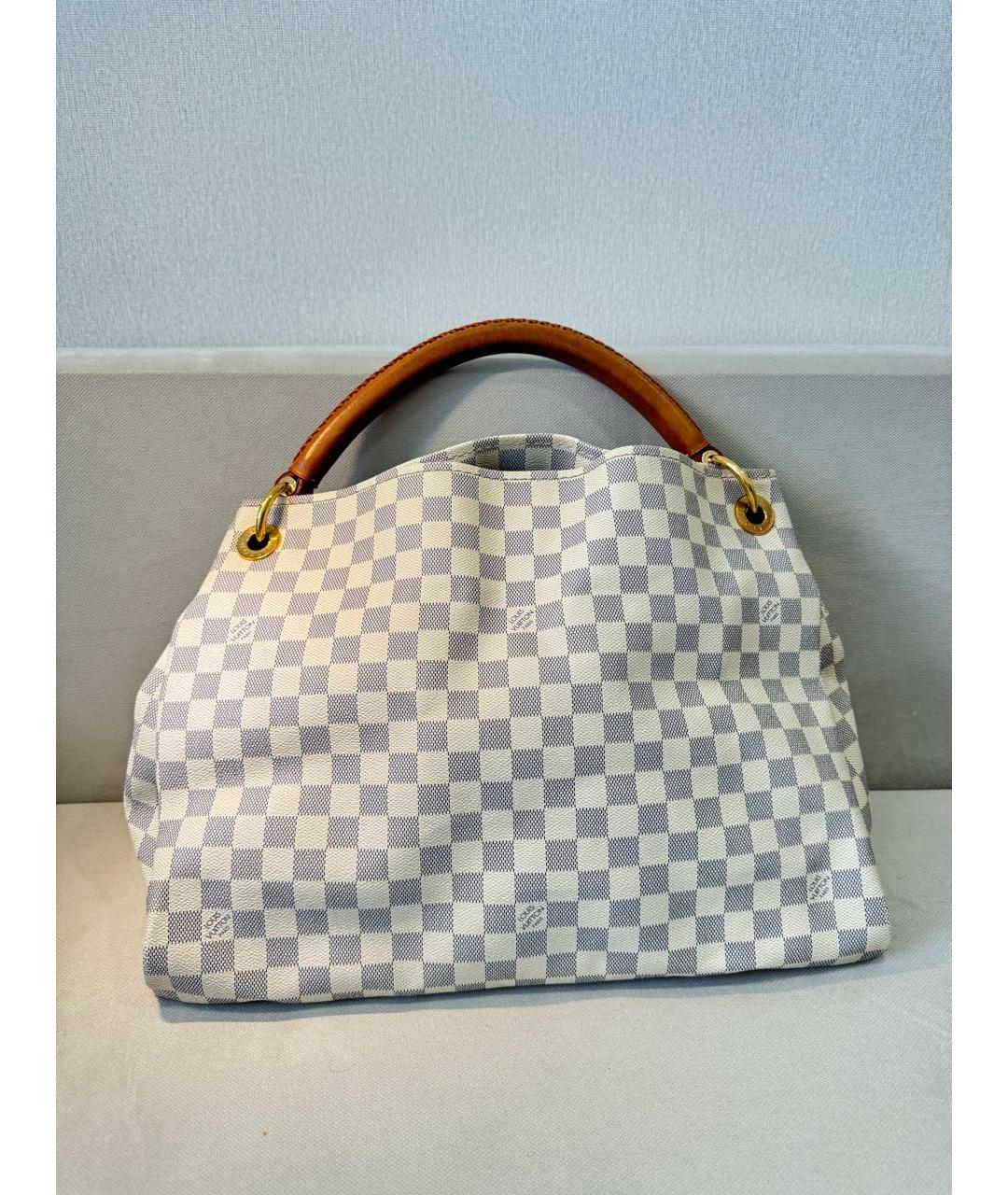 LOUIS VUITTON Белая сумка тоут, фото 2