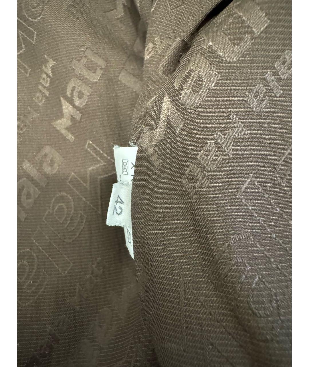 MALA MATI Коричневая меховая шуба, фото 4