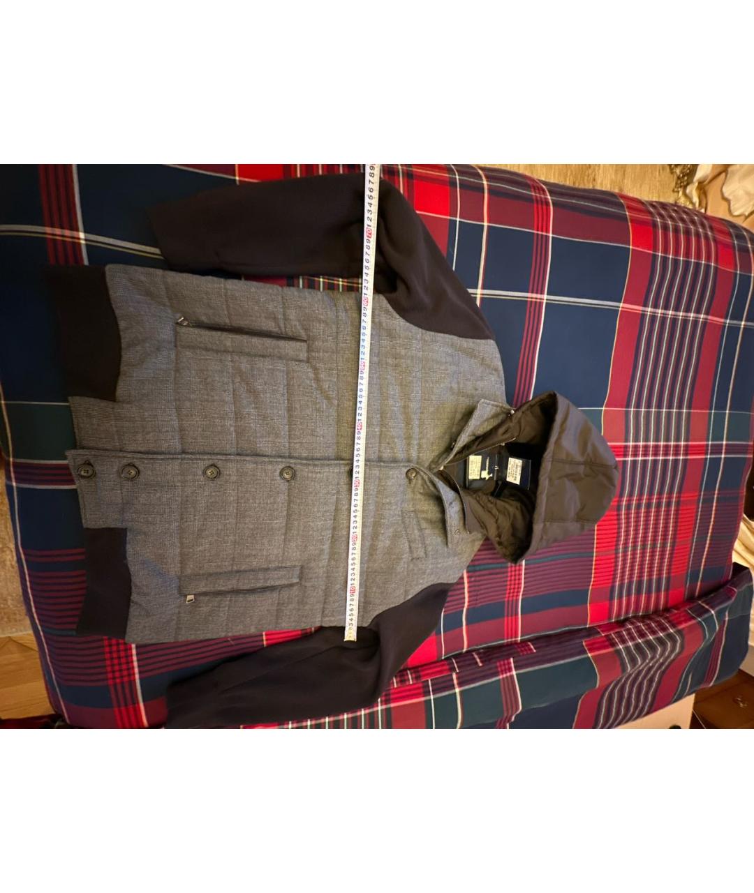 PAUL & SHARK Серая куртка, фото 4