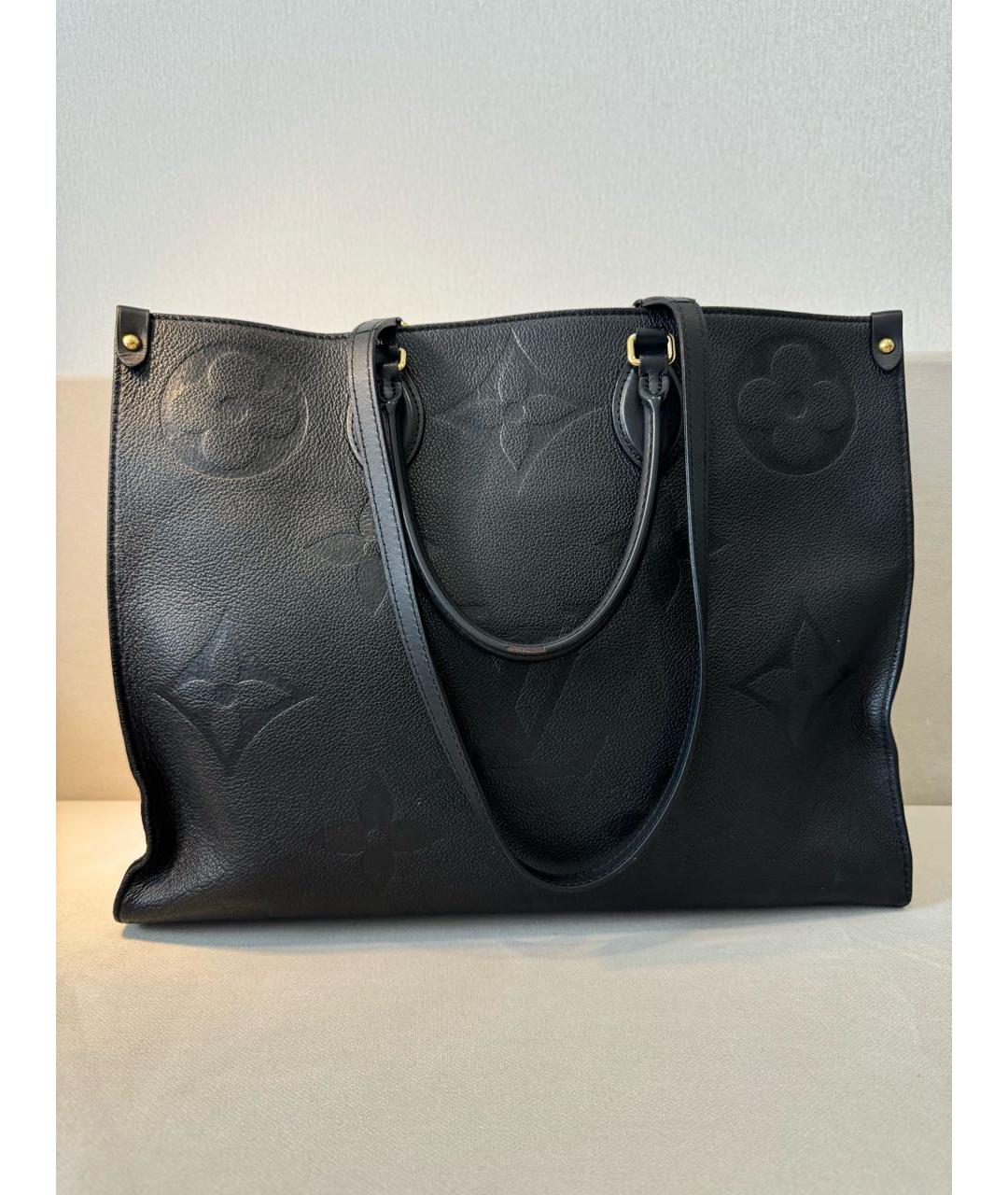 LOUIS VUITTON Черная сумка тоут, фото 2