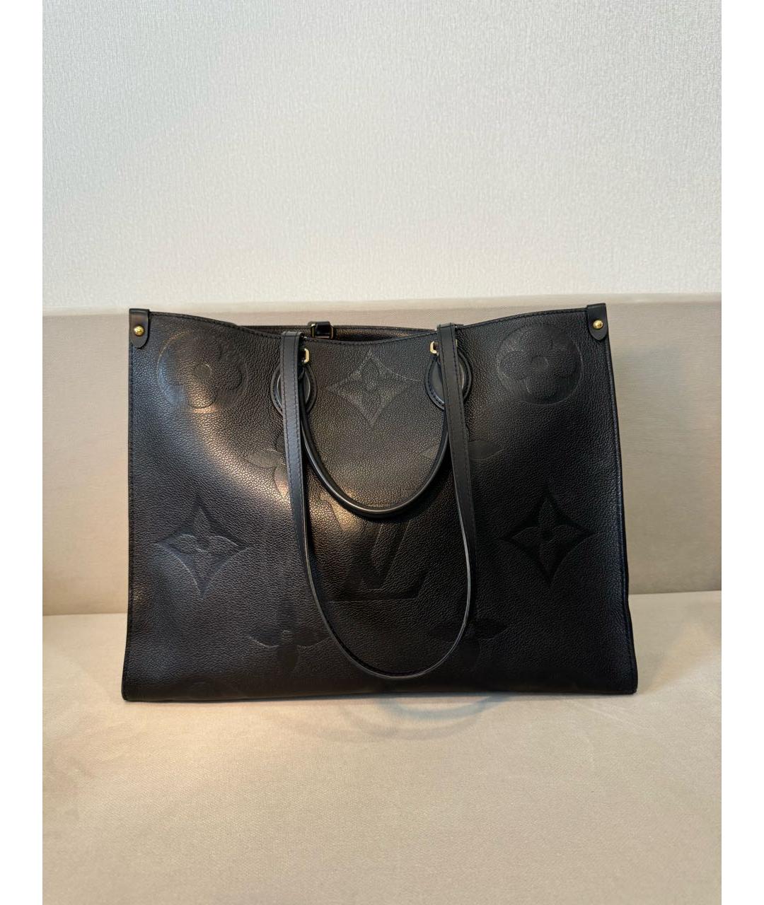 LOUIS VUITTON Черная сумка тоут, фото 7