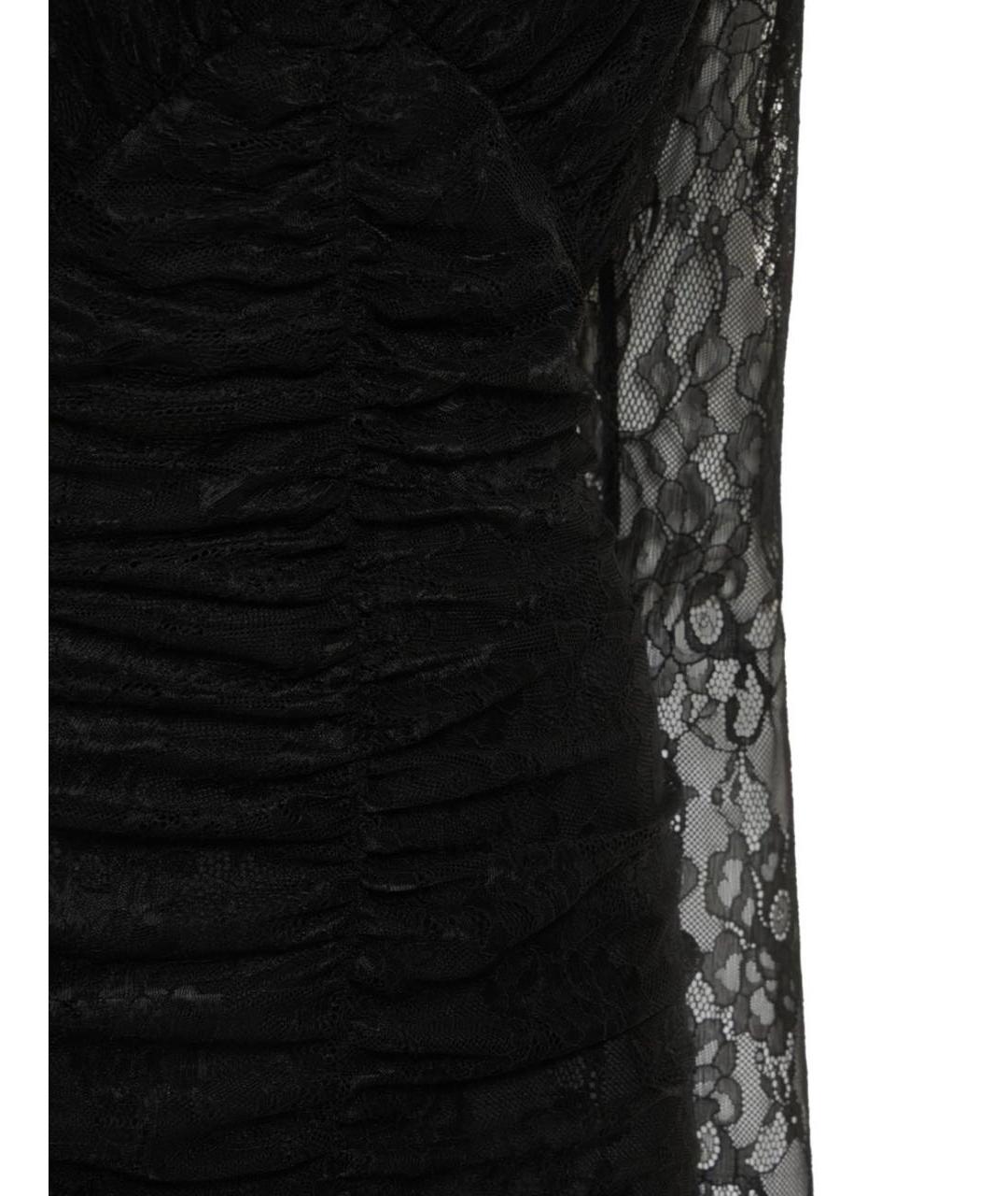 ROTATE Черное коктейльное платье, фото 7