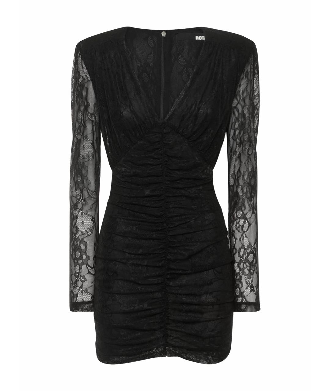 ROTATE Черное коктейльное платье, фото 1