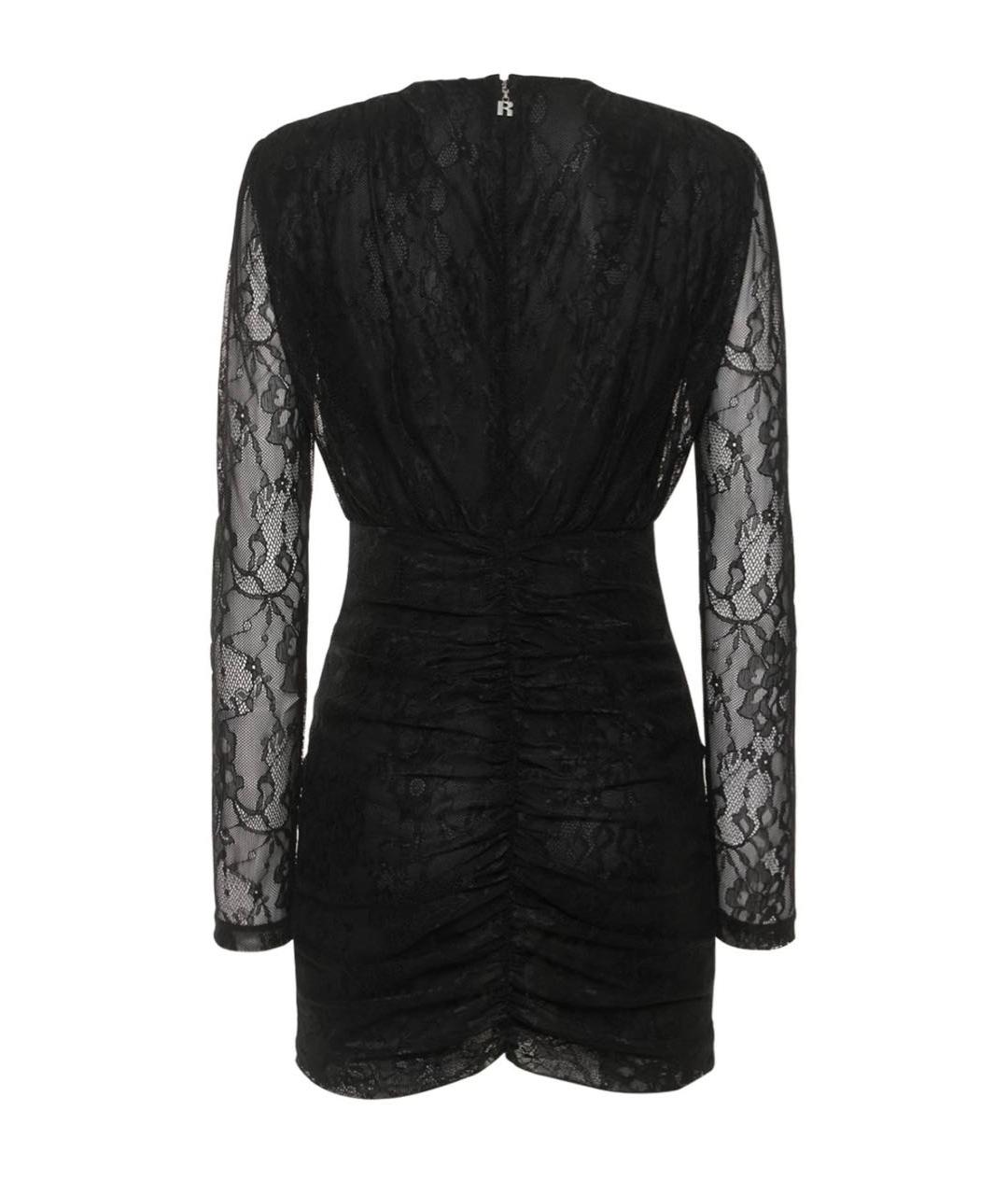 ROTATE Черное коктейльное платье, фото 4