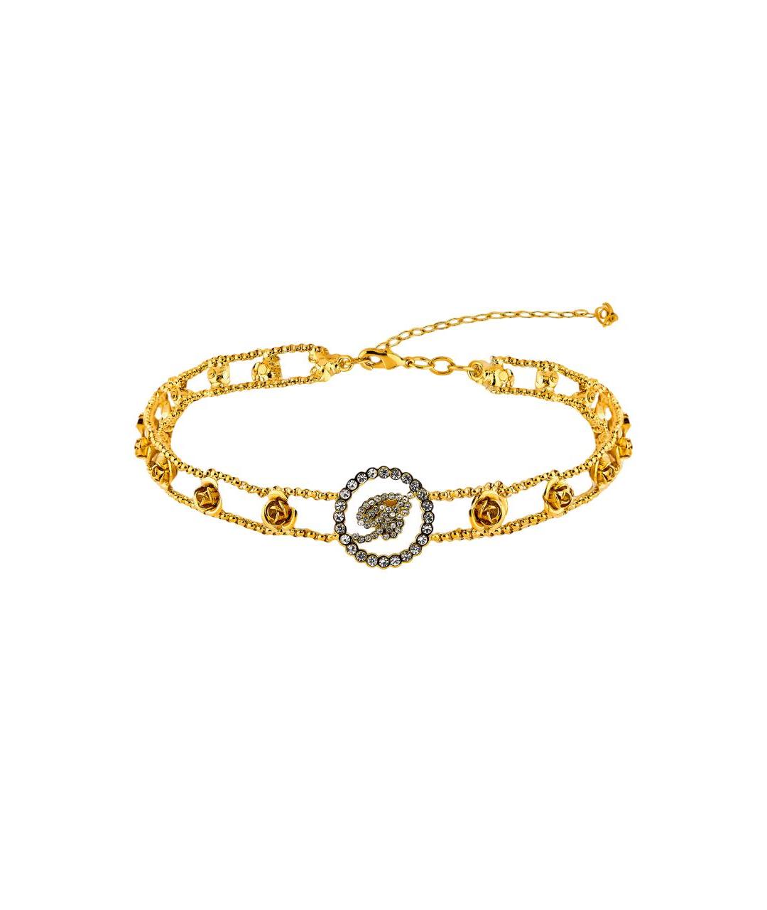 BLUMARINE Золотое латунное колье, фото 1