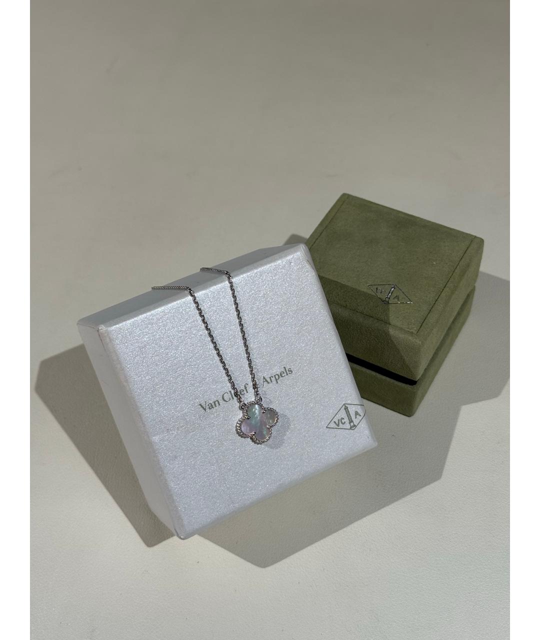 VAN CLEEF & ARPELS Белое колье из белого золота, фото 3