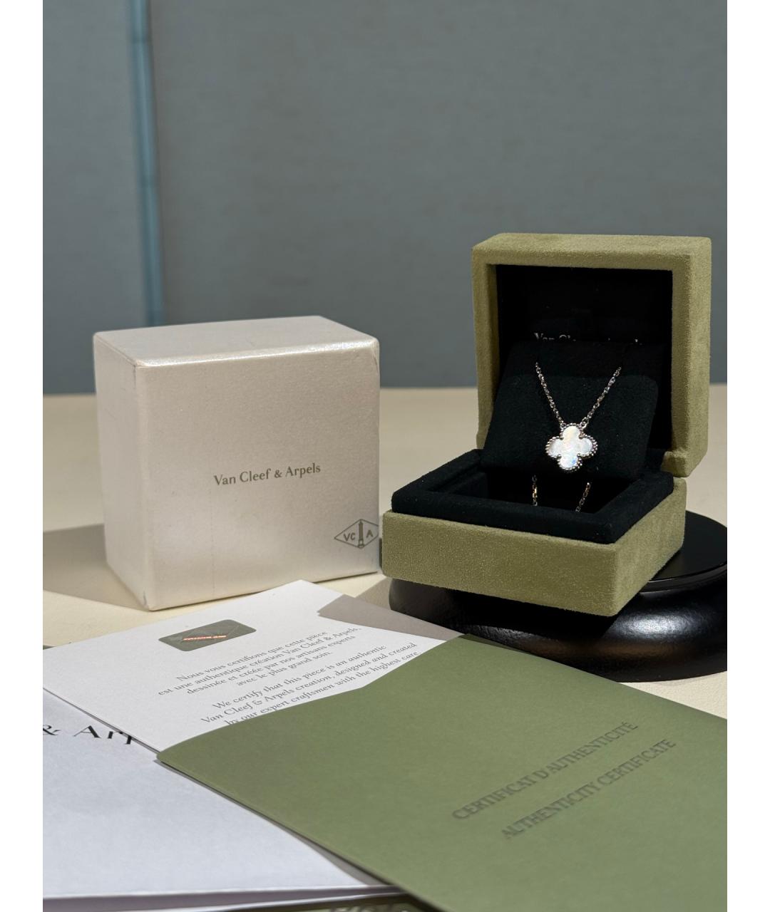 VAN CLEEF & ARPELS Белое колье из белого золота, фото 2