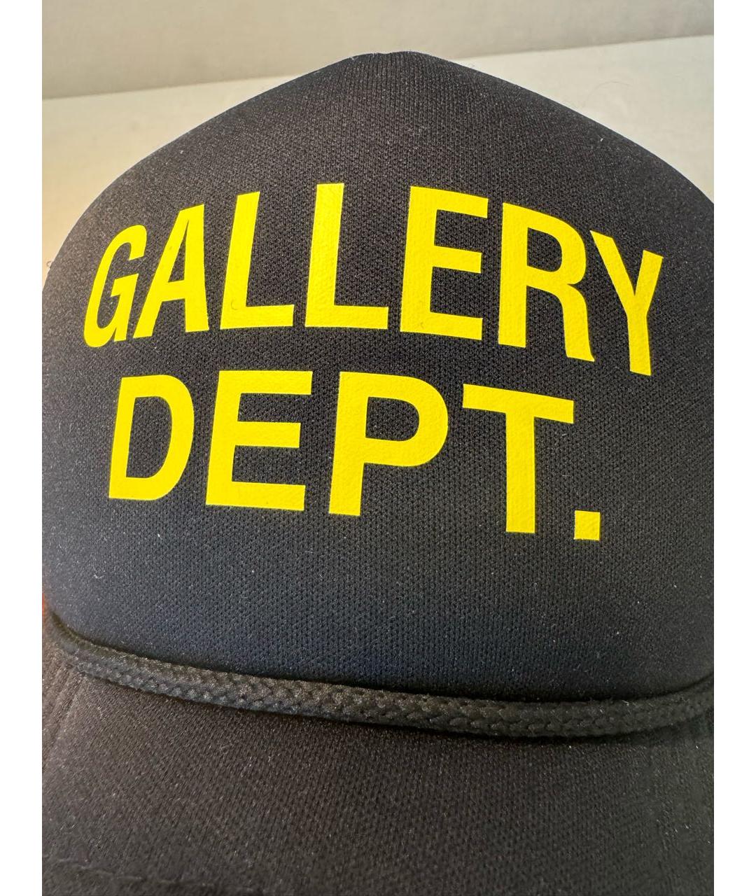 Gallery Dept Черная хлопковая кепка/бейсболка, фото 4