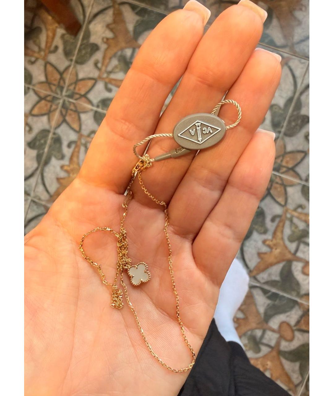 VAN CLEEF & ARPELS Золотое колье из желтого золота, фото 4