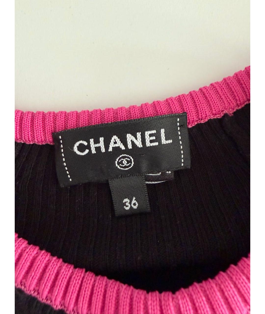 CHANEL Черная водолазка, фото 6
