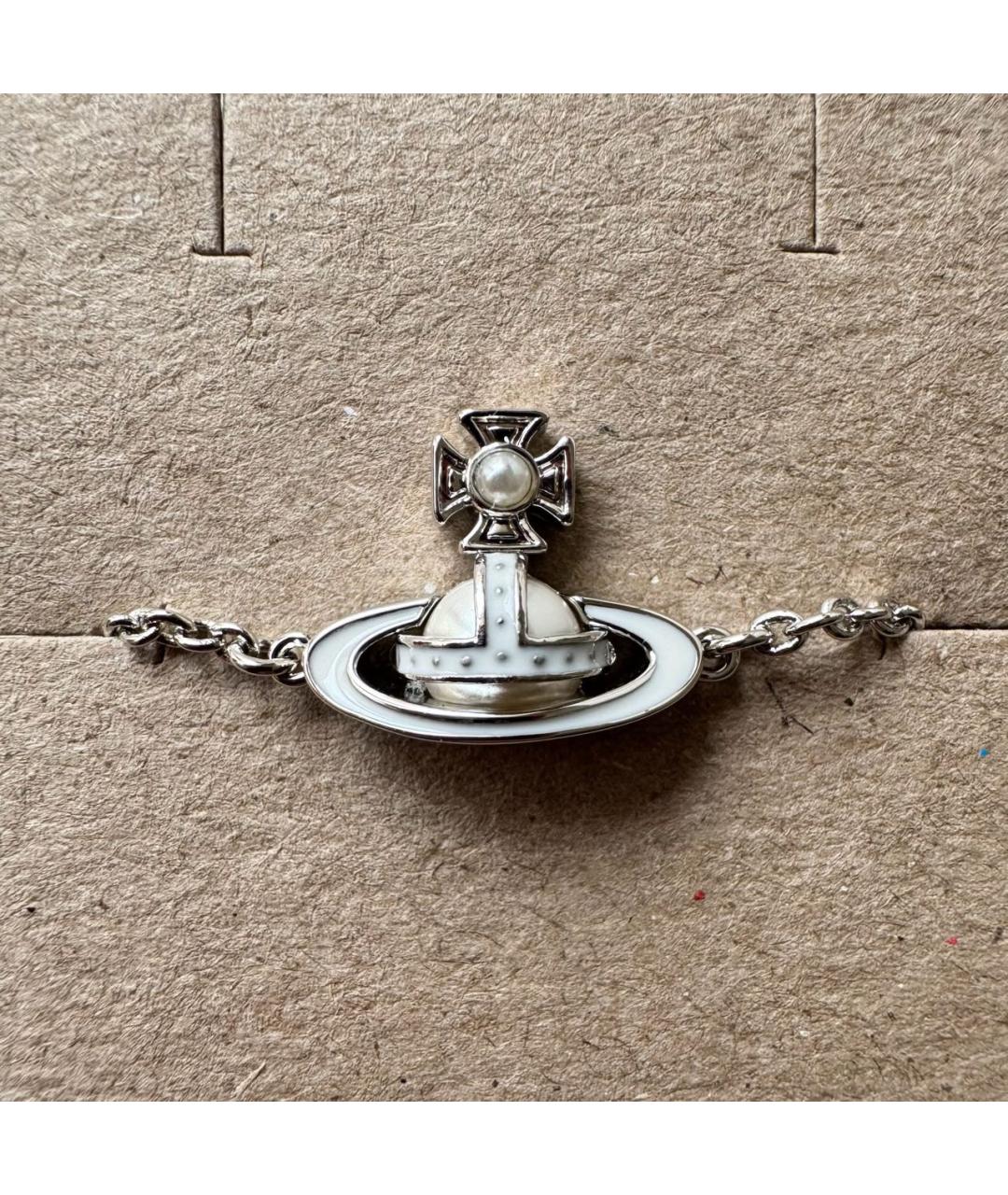 VIVIENNE WESTWOOD Серебрянный браслет, фото 4