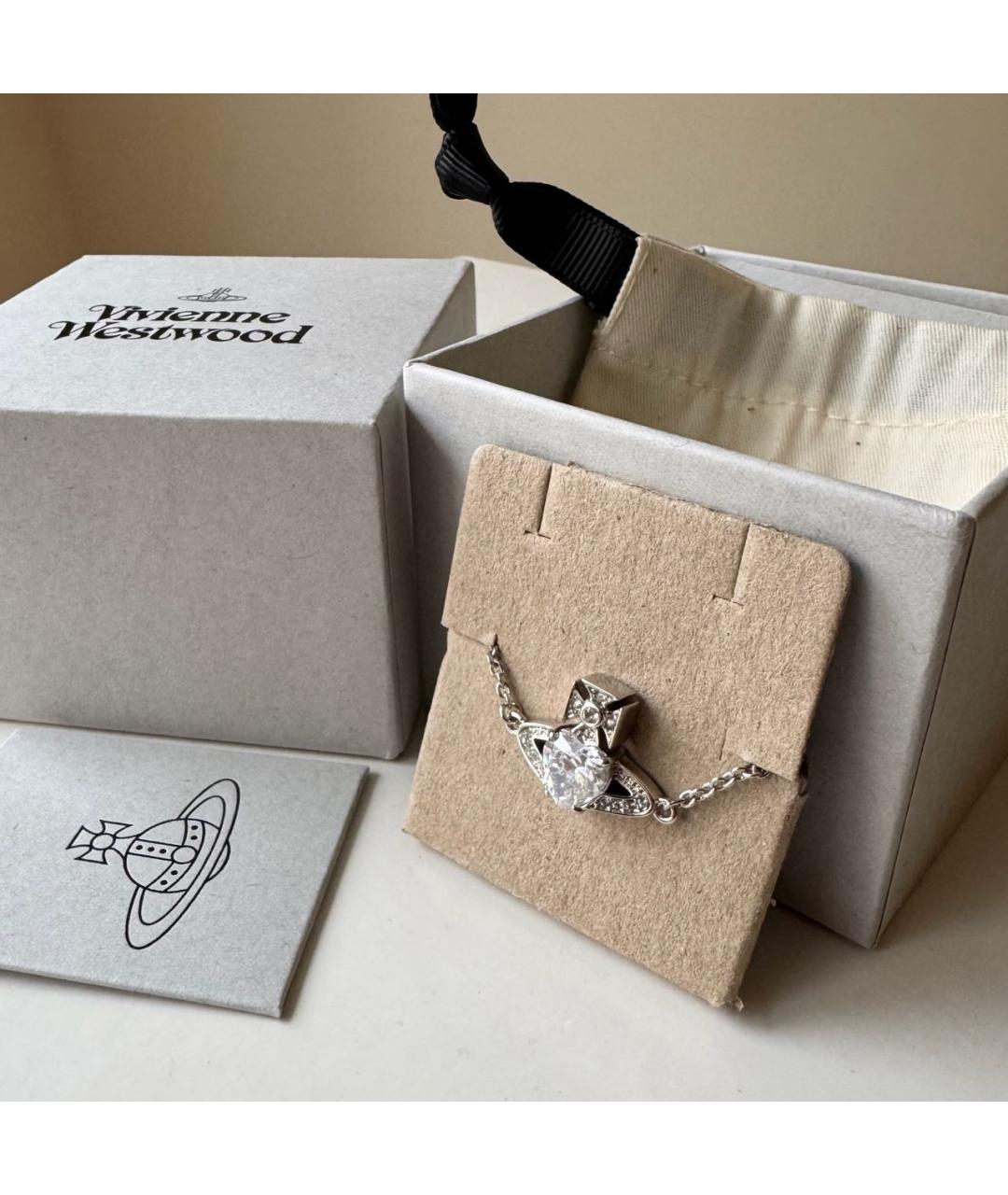 VIVIENNE WESTWOOD Серебрянный браслет, фото 3