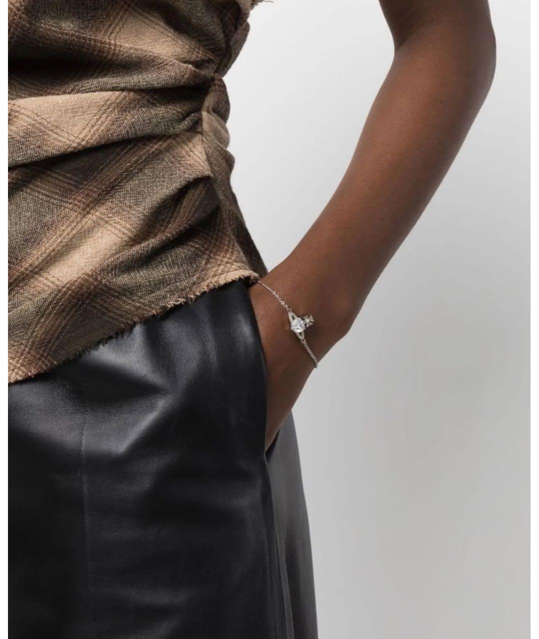 VIVIENNE WESTWOOD Серебрянный браслет, фото 2