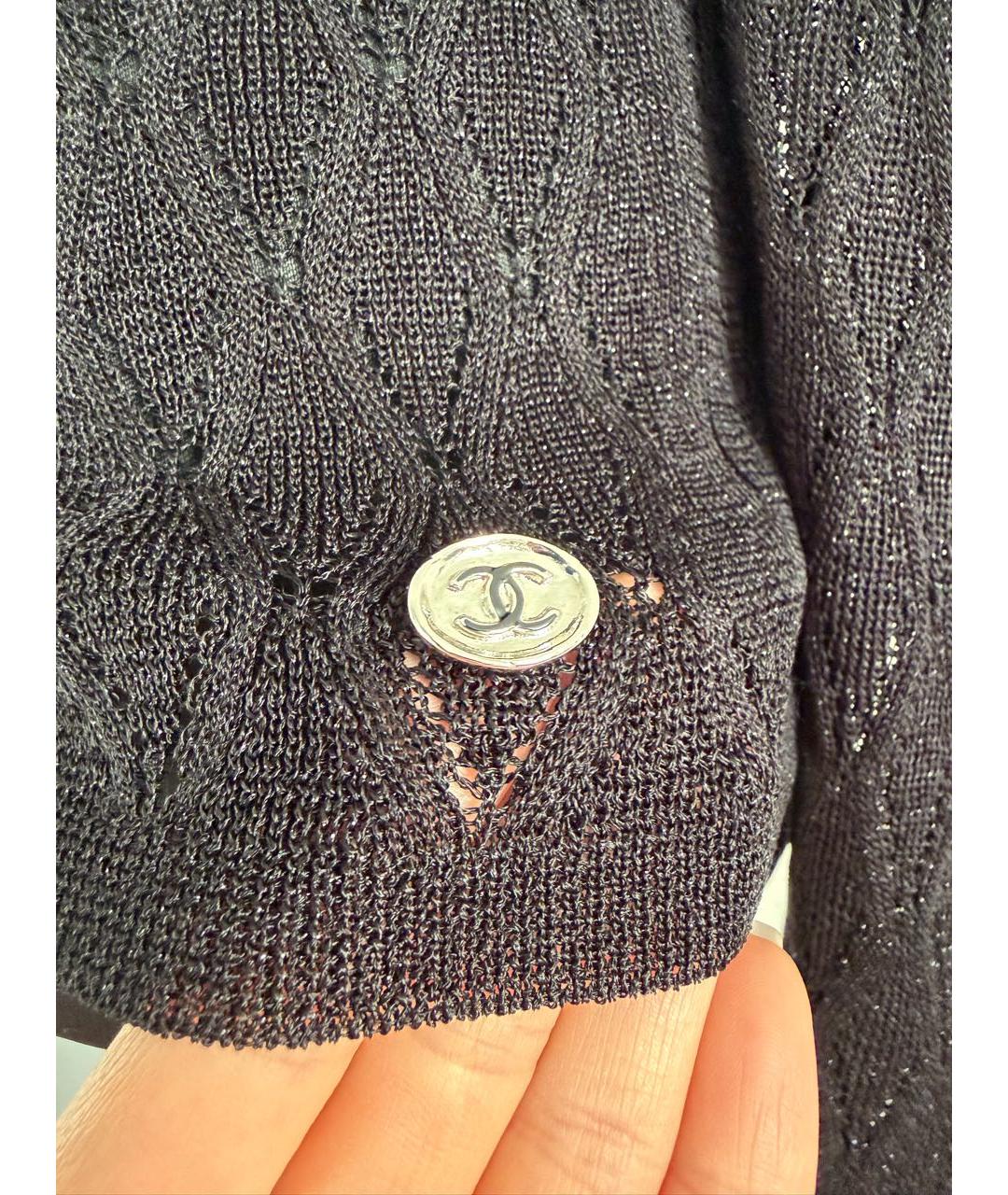 CHANEL Черная водолазка, фото 7