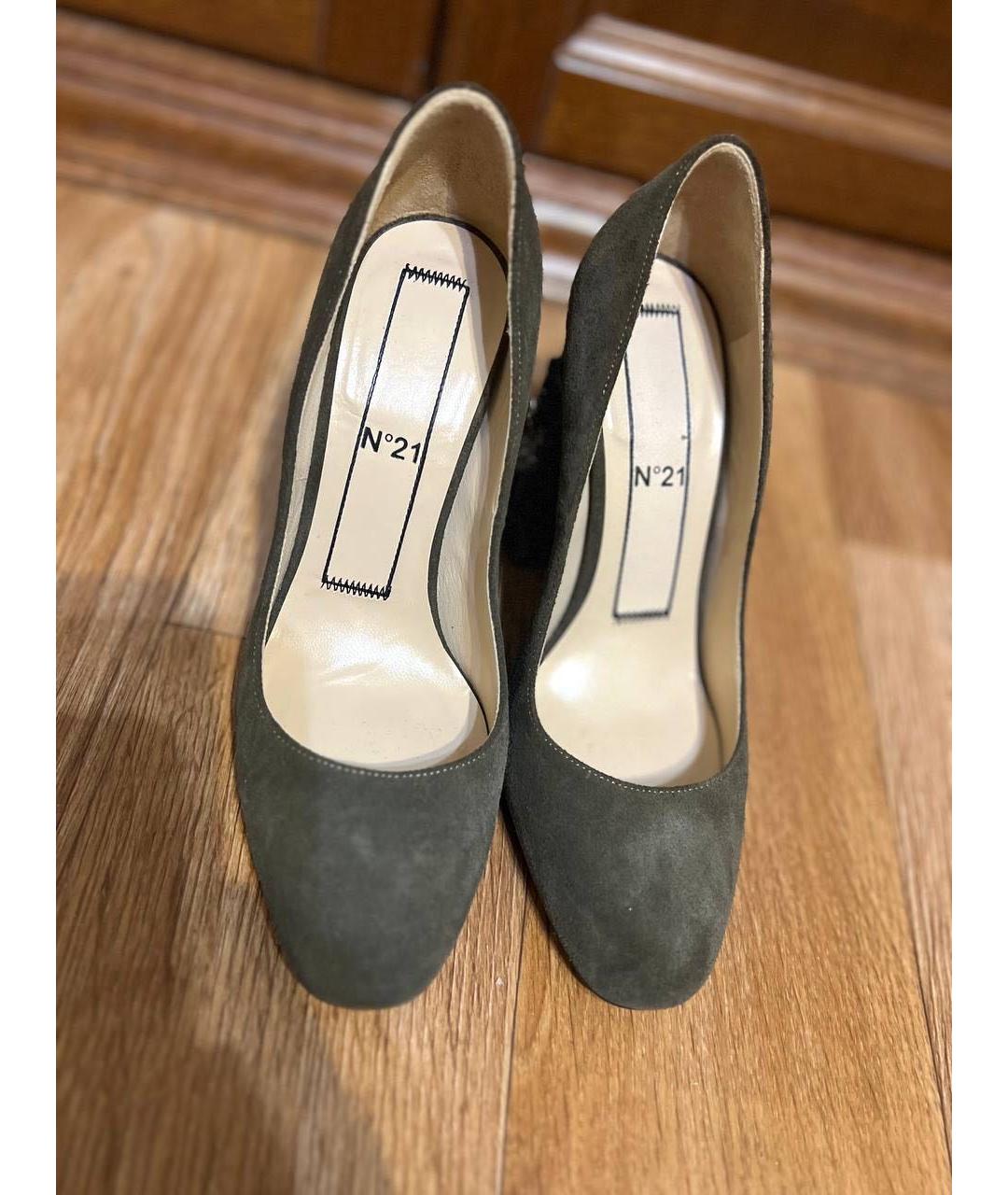 NO. 21 Серые замшевые туфли, фото 2