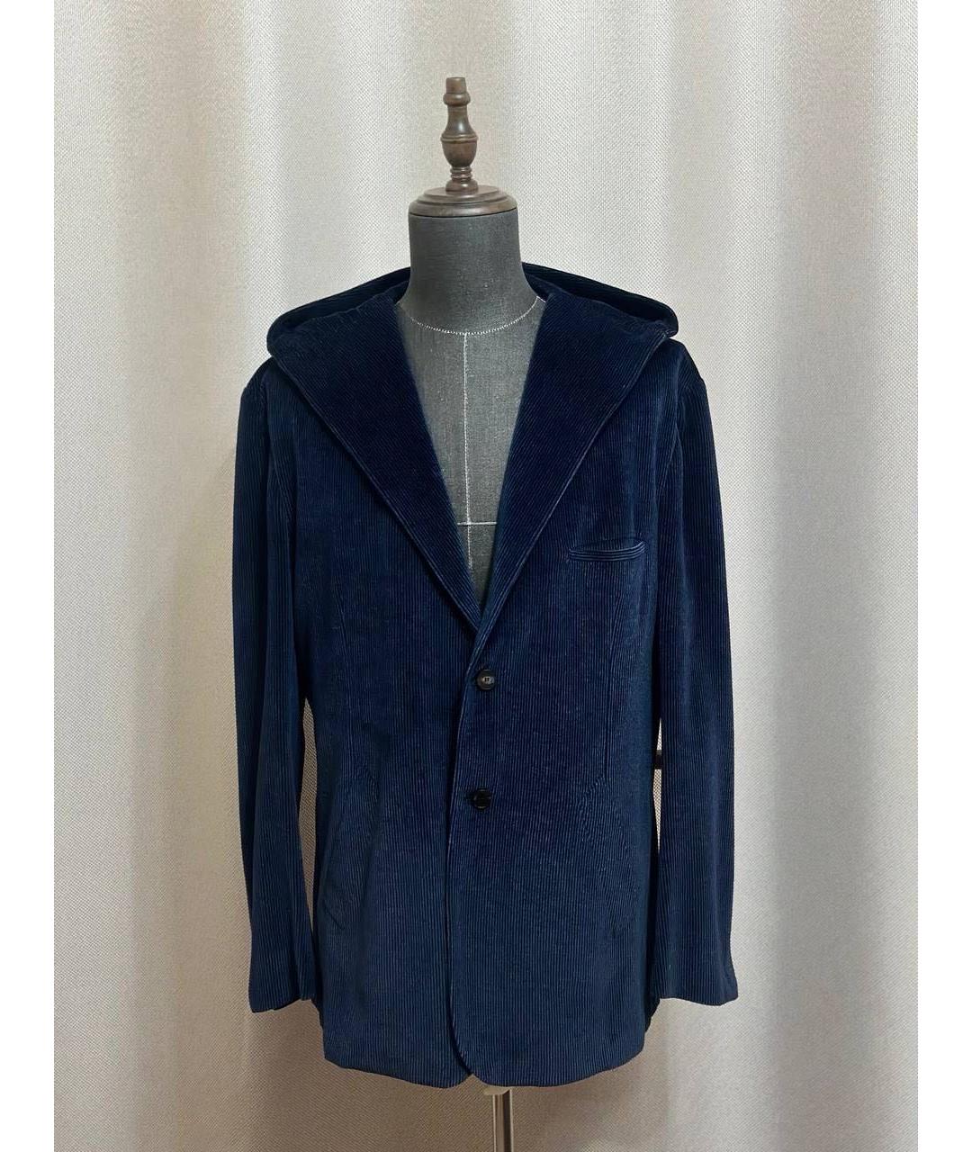 KITON Темно-синяя куртка, фото 4