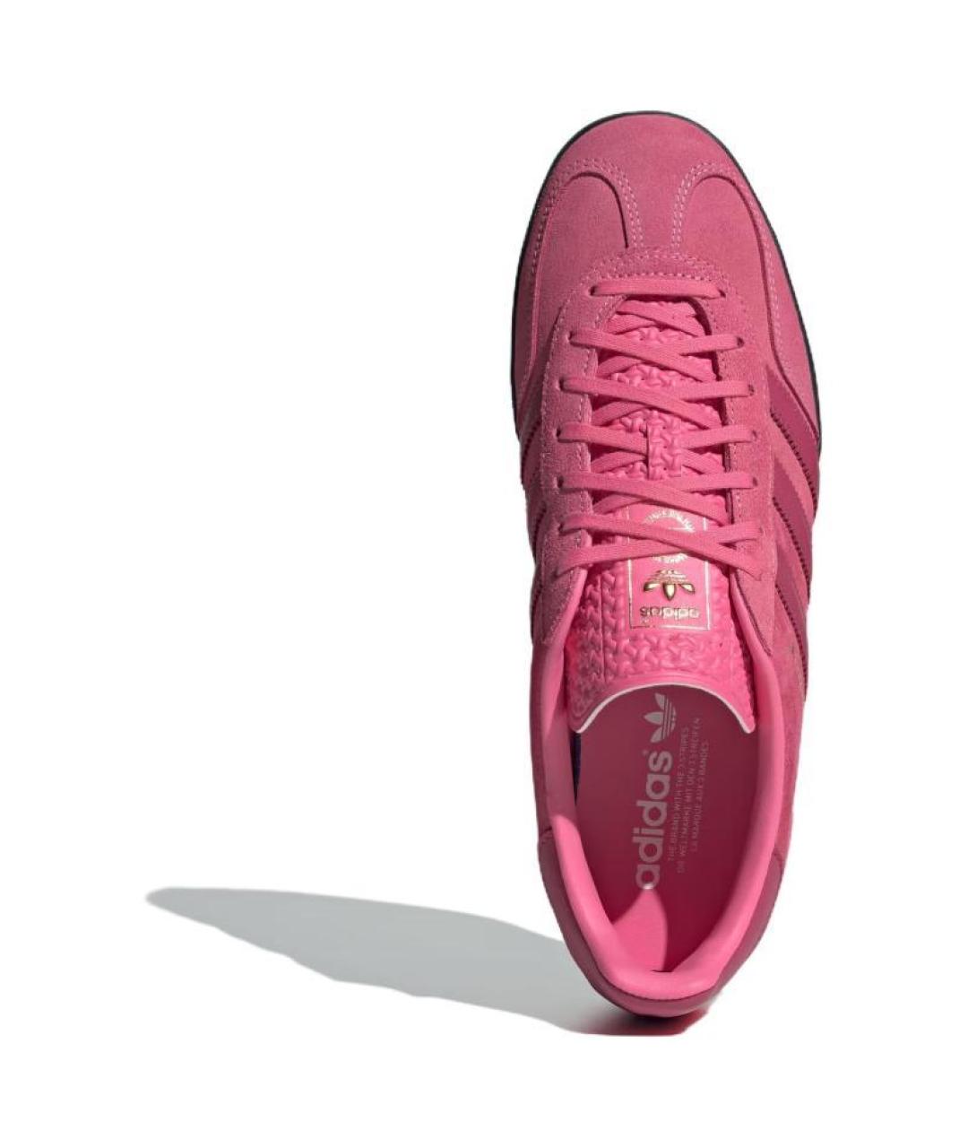 ADIDAS Розовые замшевые кеды, фото 2