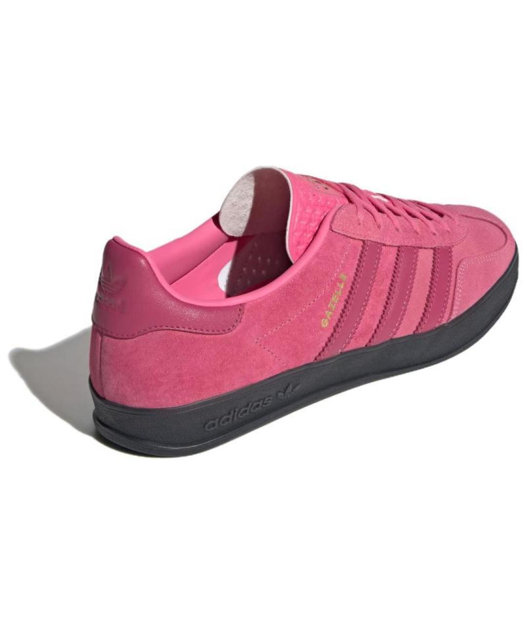 ADIDAS Розовые замшевые кеды, фото 3