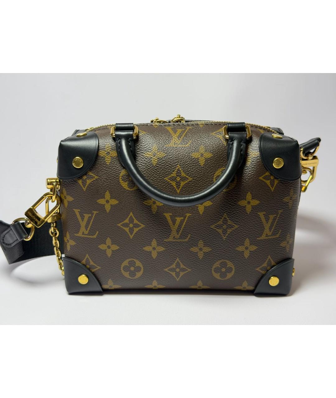 LOUIS VUITTON Коричневая сумка с короткими ручками, фото 3