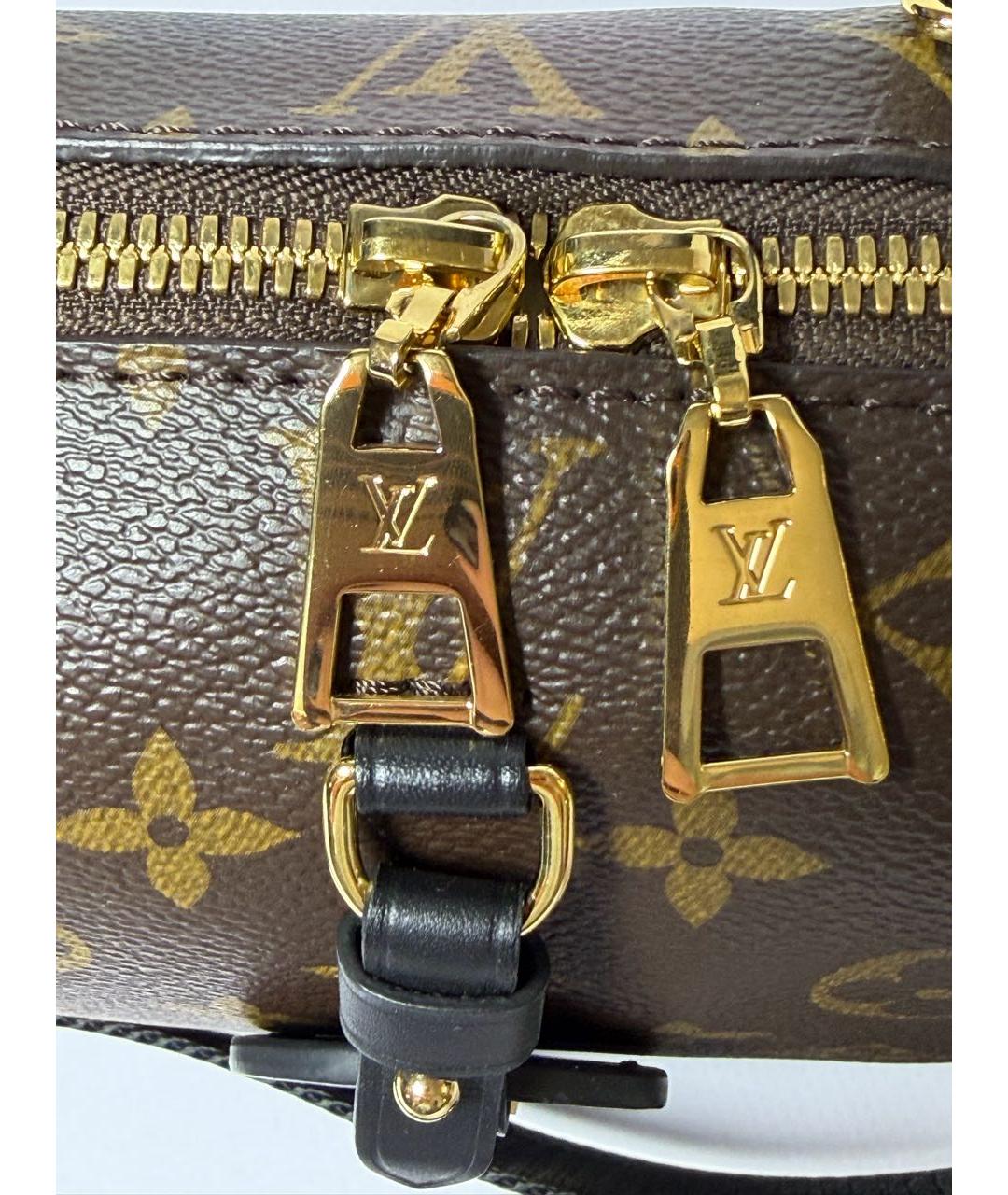 LOUIS VUITTON Коричневая сумка с короткими ручками, фото 8