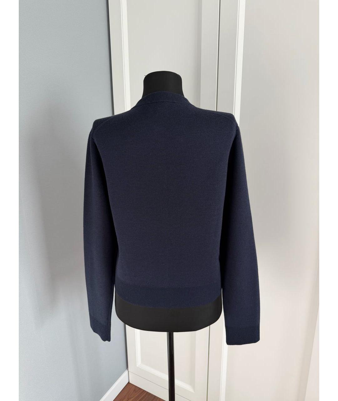 MIU MIU Темно-синий кардиган, фото 5